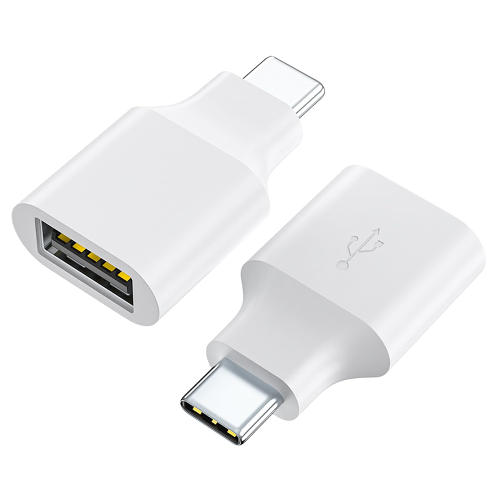 USB C to USB Adapter 2 Pack, Type C to USB 3.0 Adapter, 5Gbps HighSpeed