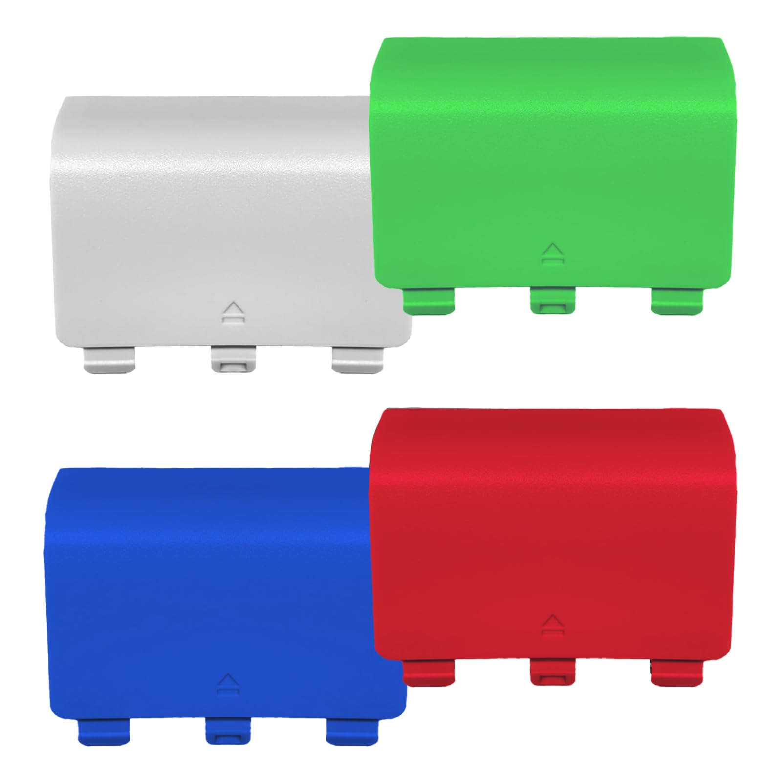 4 Pcs Battery Back Cover For Xbox Series X/S Controller,Replacement Battery Cover Door For Xbox Series X/S,Battery Back Shell Co