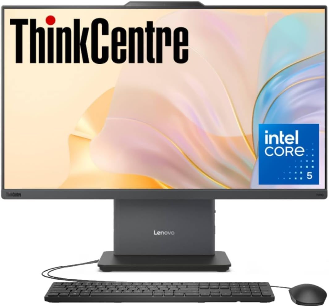 Lenovo Thinkcentre Business All In One Computer, 23.8'' Fhd Ips Display, Intel Core I5 13420H Processor, 64Gb Ddr5 Ram, 1Tb Pcie