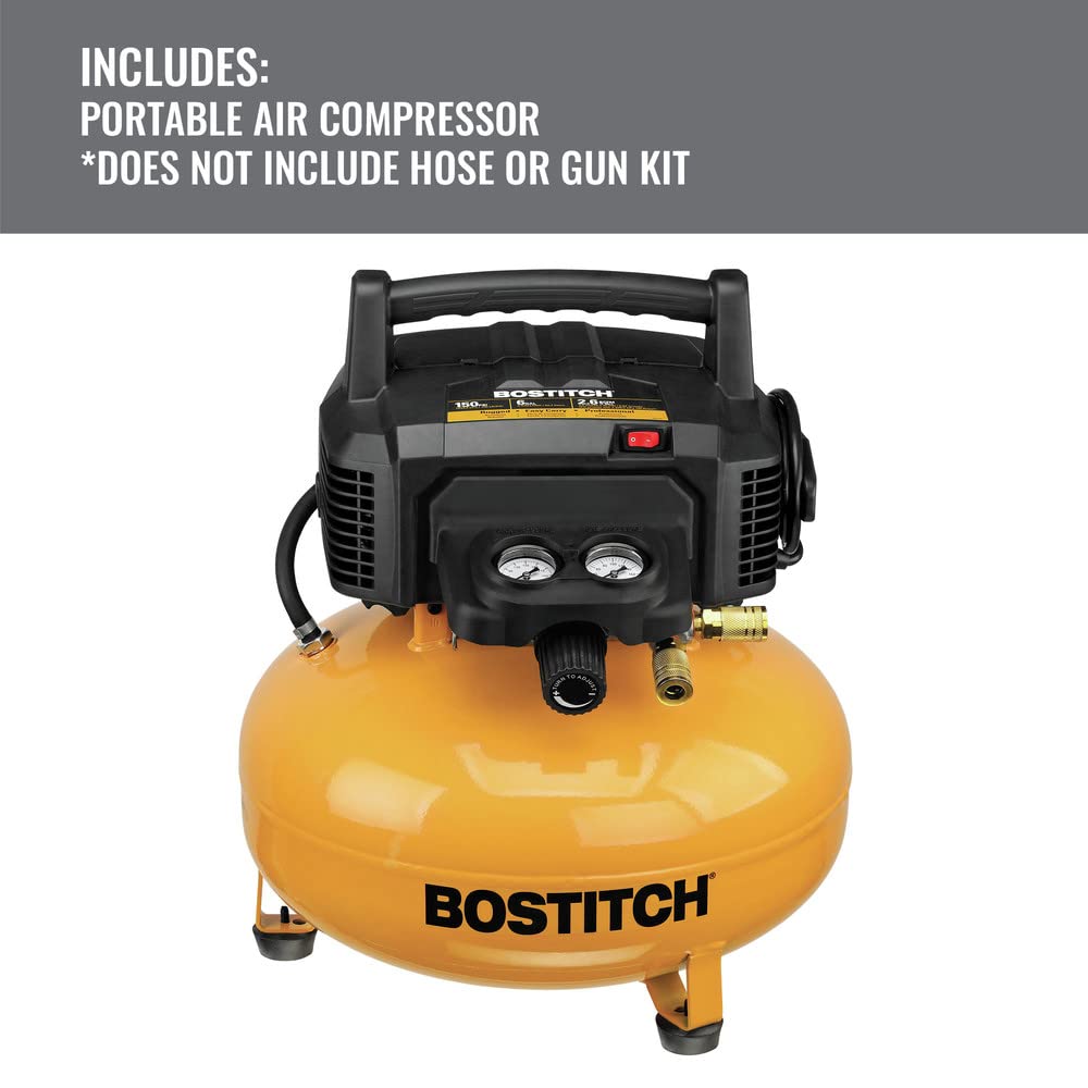 Bostitch Btfp02012 6 Gallon Pancake Compressor