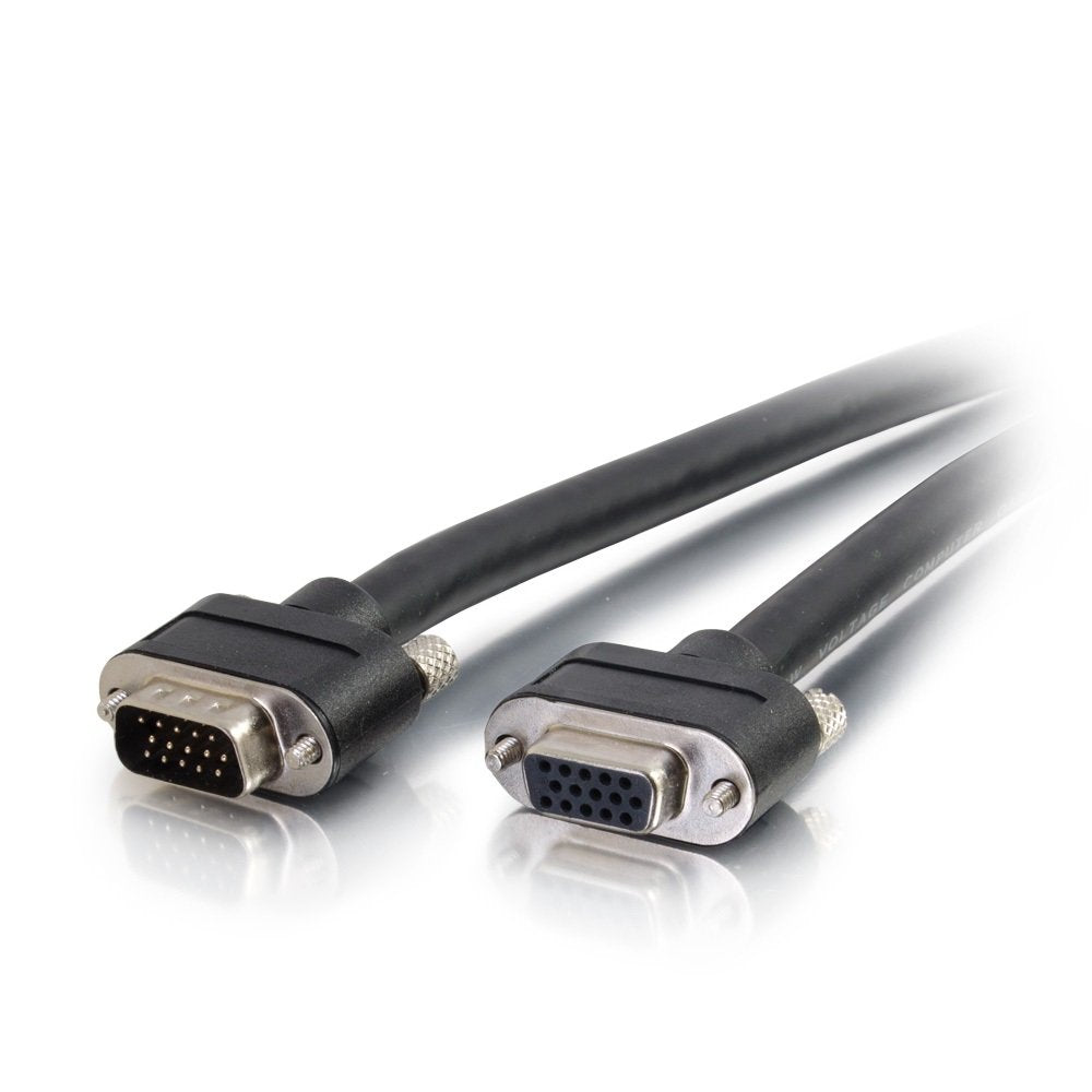 C2G 50236 Select Vga Video Extension Cable Vga Male To Vga Female, In Wall Cmg Rated, Black (3 Feet, 0.91 Meters)