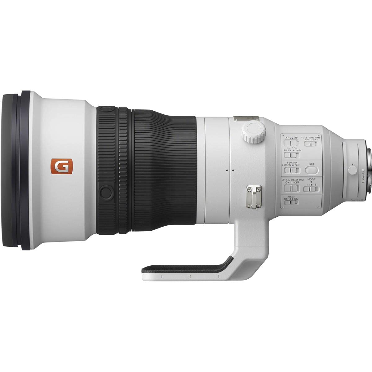 Sony Sel400F28Gm 400Mm F/2.8 2.8 Fixed Prime Camera Lens, White