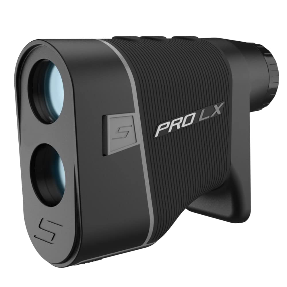 Shot Scope Pro Lx Laser Rangefinder (Gray)   Target Lock Vibration   Rapid Fire Detection   Adaptive Slope Technology   Red And