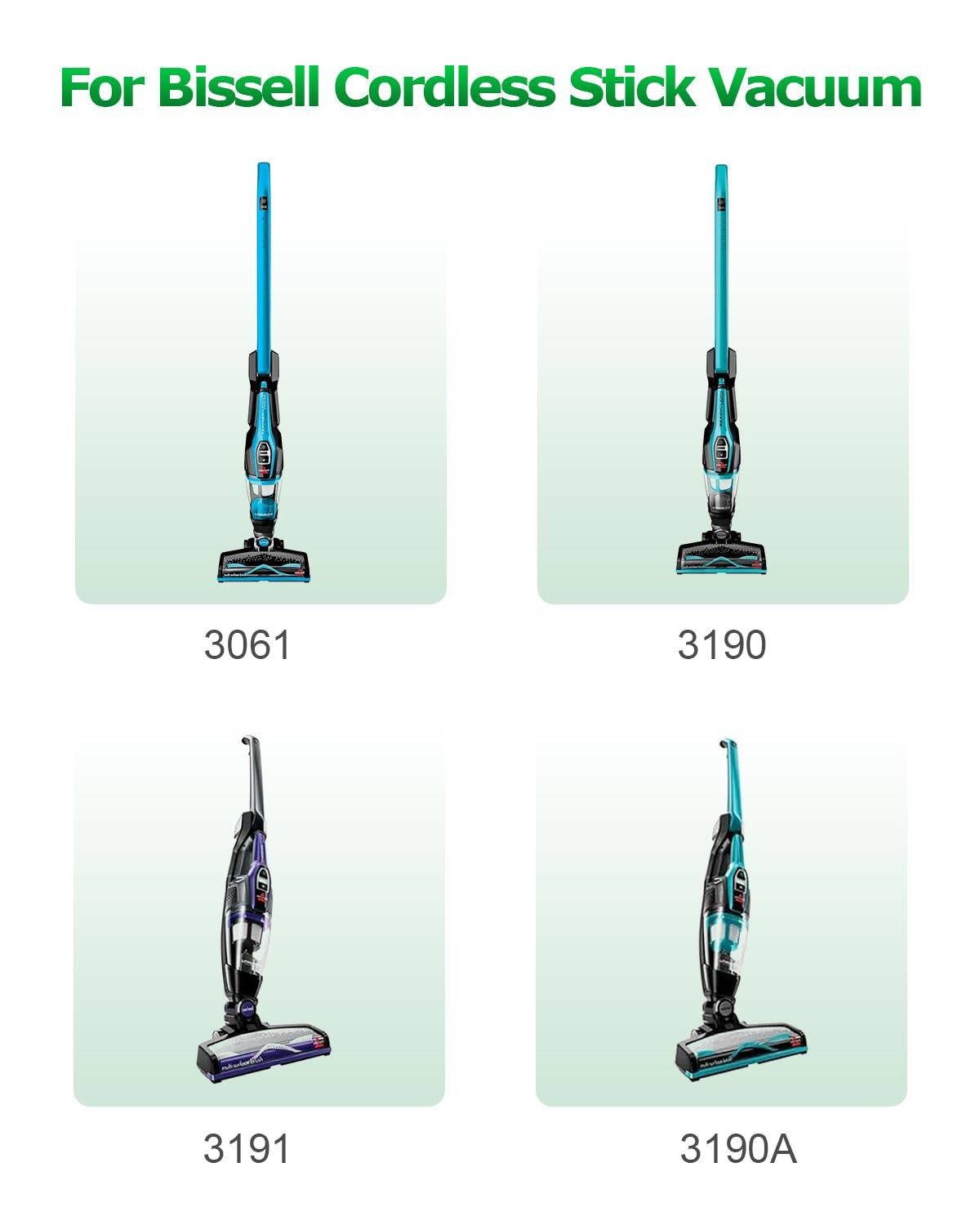 Charger For Bissell 3061 3190 3190A 31902 3191 3191C,For Bissell 3061 Featherweight Cordless Stick Vacuum Powerlifter Ion Pet 31