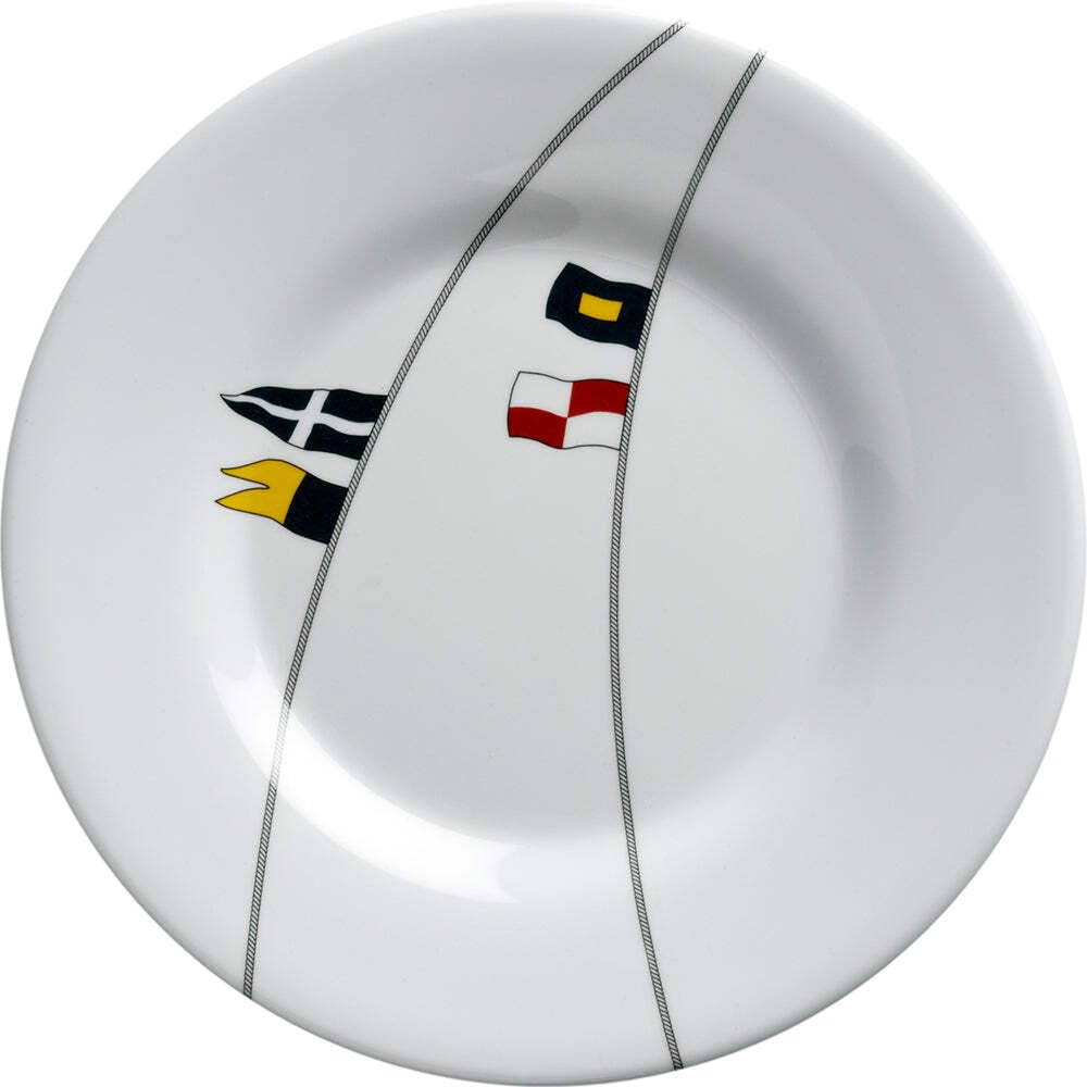 Marine Business Melamine Round Dessert Plate - Regata - 7'' Set Of 6,WBAUVB0CWYWX5DF
