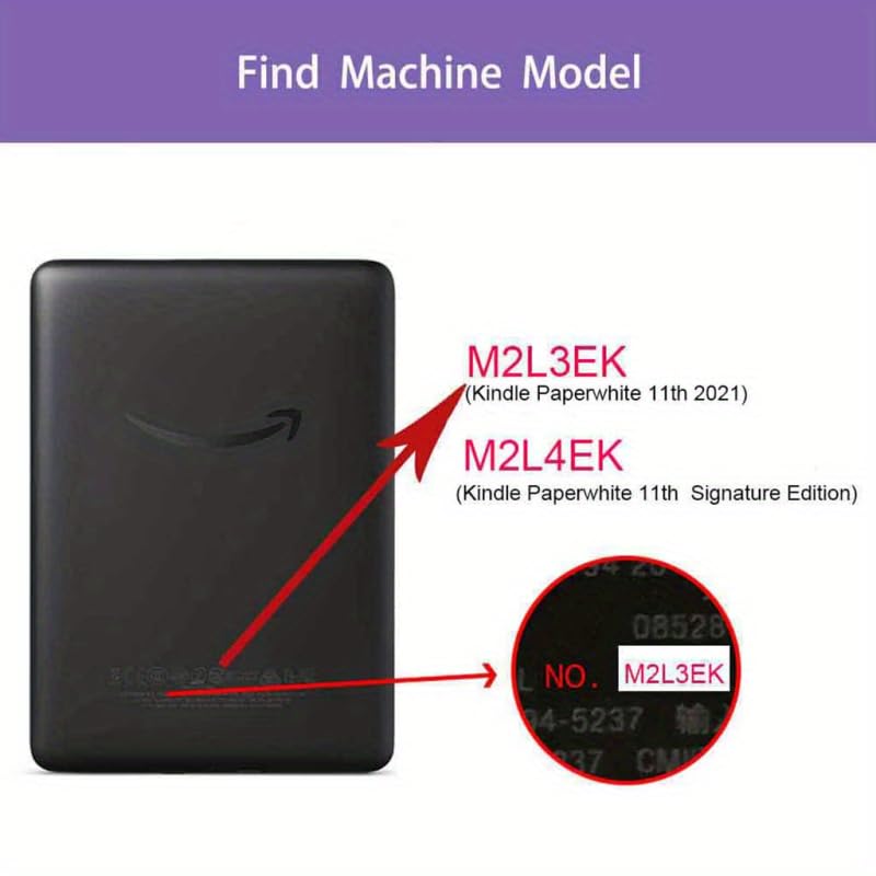 A Anter Case Compatible With 6.8'' Kindle Paperwhite (11Th Generation 2021) And Kindle Paperwhite Signature Edition, Premium Pu