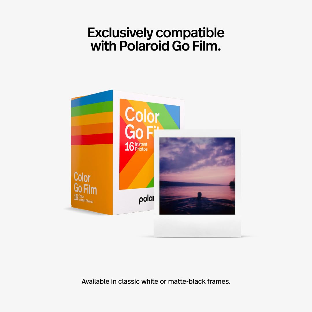Polaroid Go Generation 2 - Mini Instant Film Camera - White (9097) - Only Compatible With Go Film