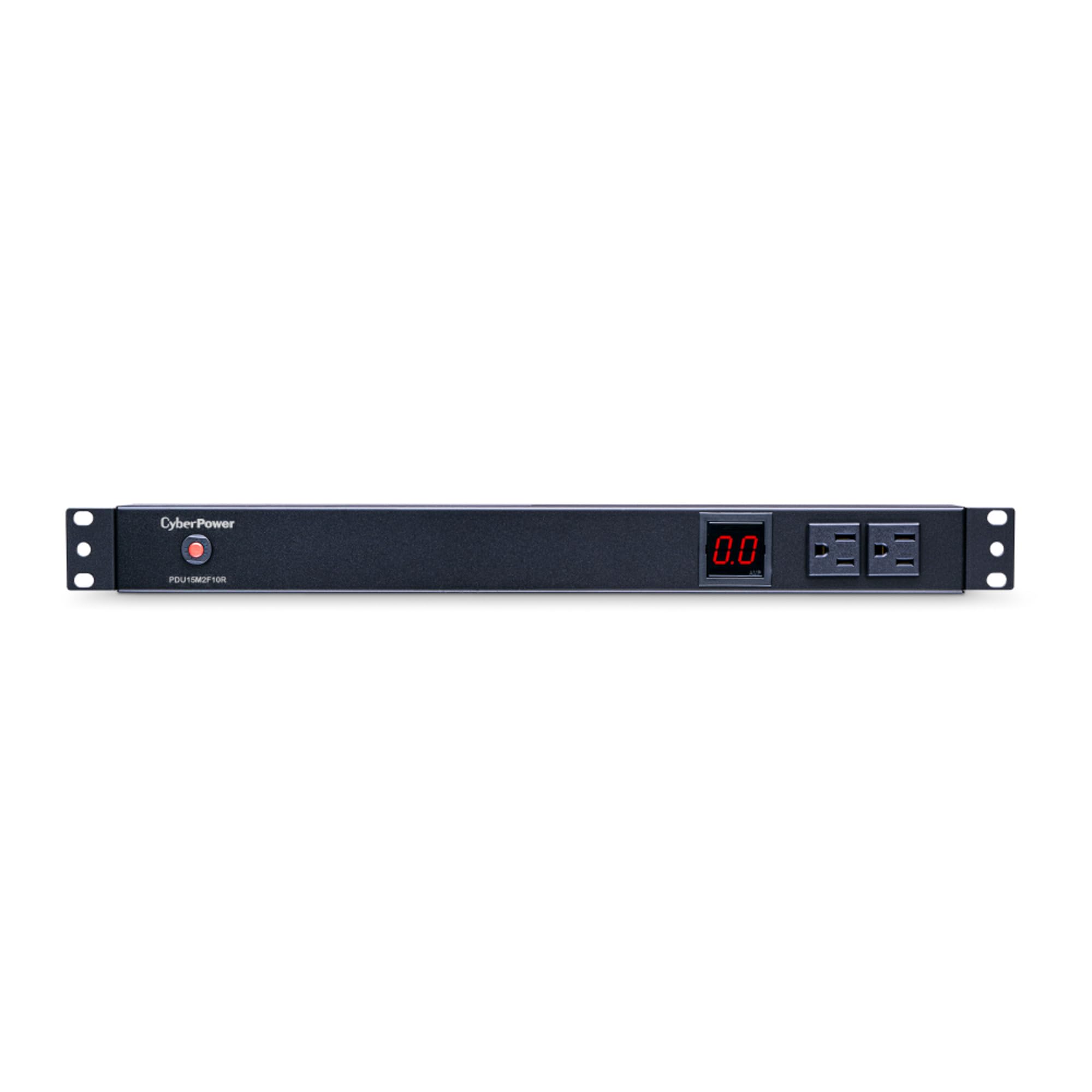 Cyberpower Pdu15M2F10R Metered Pdu, 100 125V/15A, 12 Outlets, 1U Rackmount