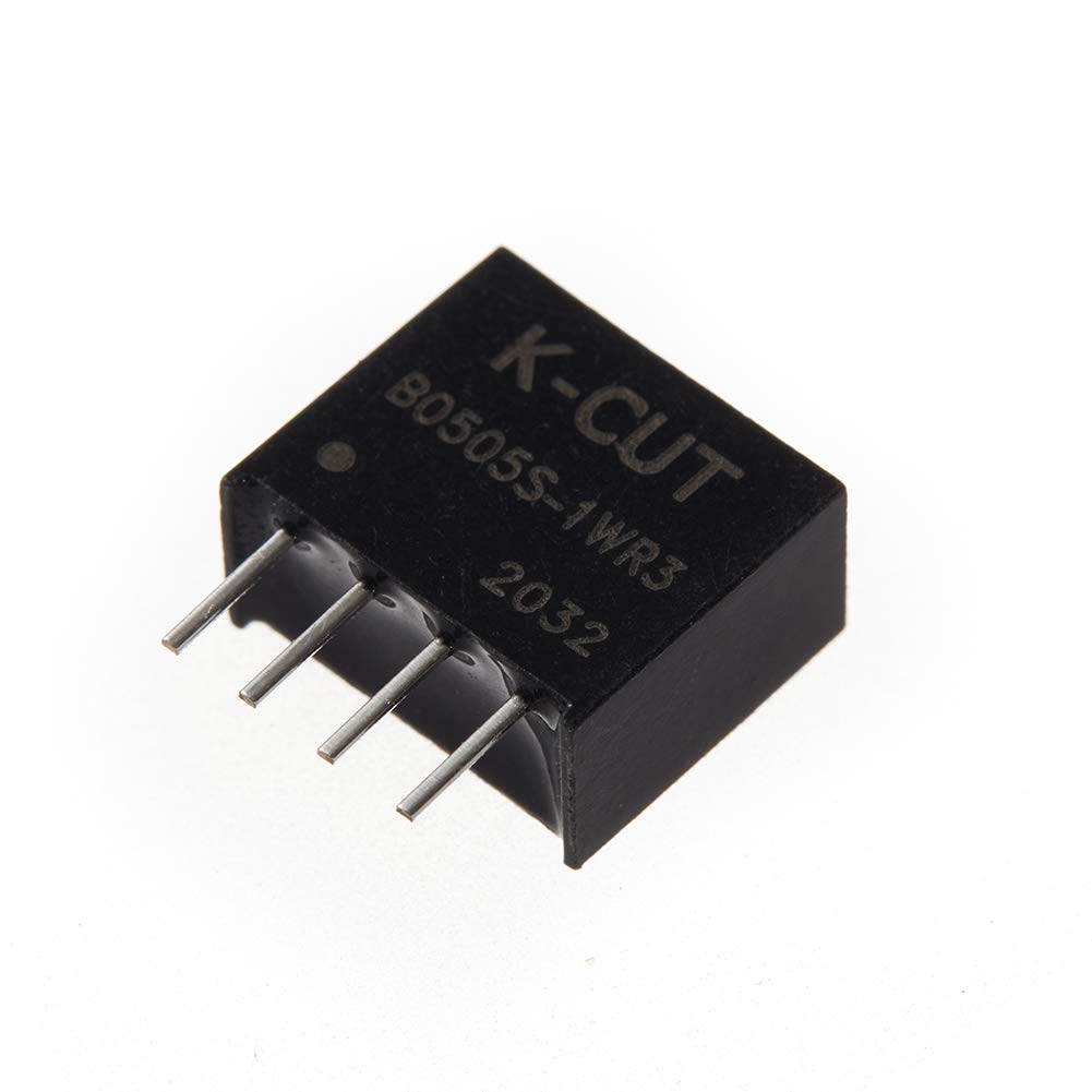 Bridgold 2Pcs B0505S 1Wr3 B0505S Isolated And Unregulated Single Output,Fixed Input Voltage 1W