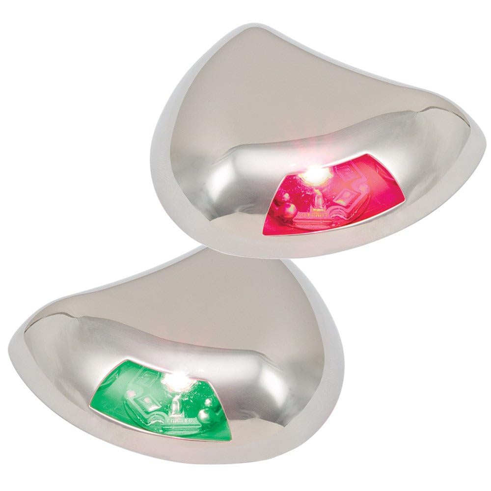 Perko Stealth Series Led Side Lights - Horizontal Mount - Red/Green,WBLITB079YX35RT