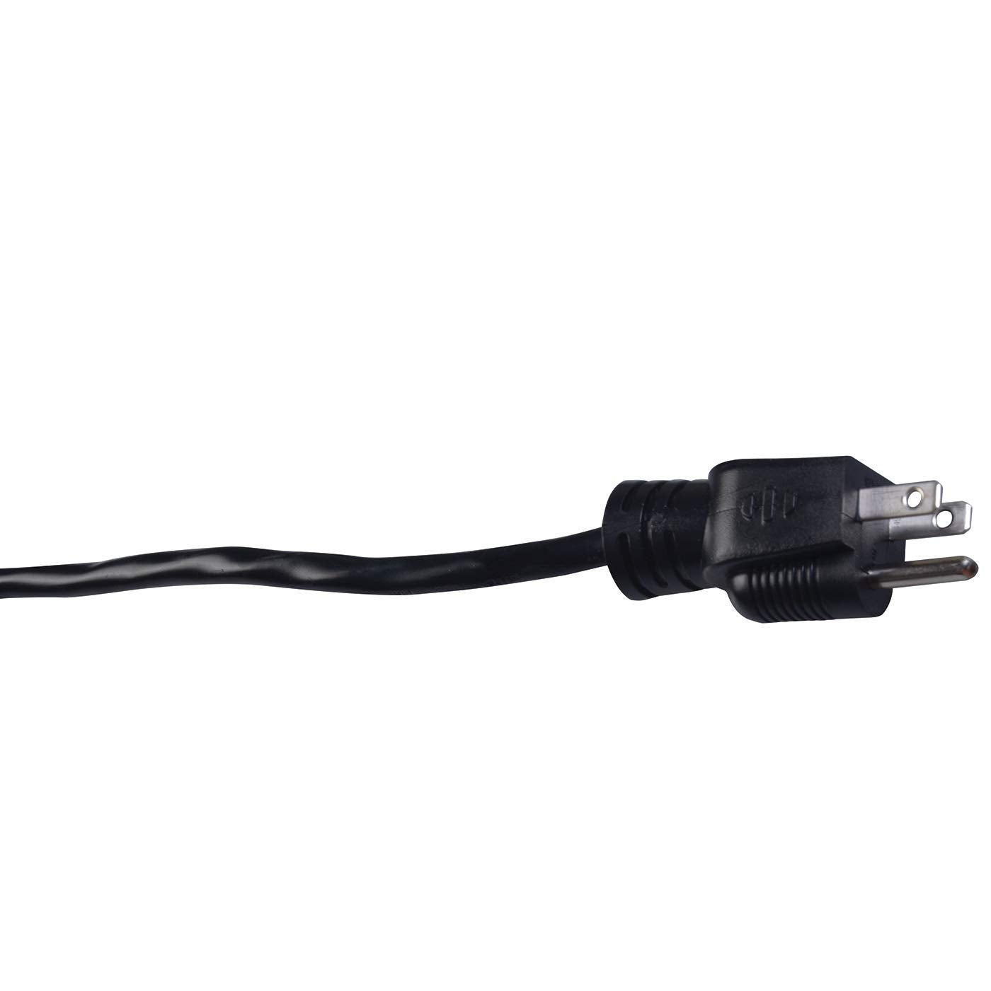 Southwire Light Duty Extension Cord, 15Ft, 16 Gauge, 3 Conductor, General Purpose Extension Cord, Sjtw, Black, 2306Sw8808