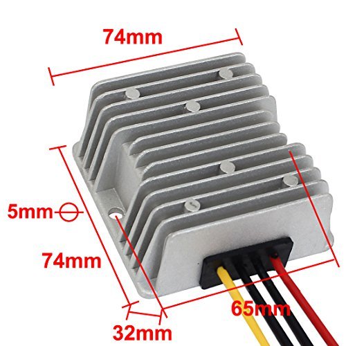Uxcell Dc 48V To Dc 12V 20A 240W Waterproof Power Supply Module Voltage Converter Regulator Transformer