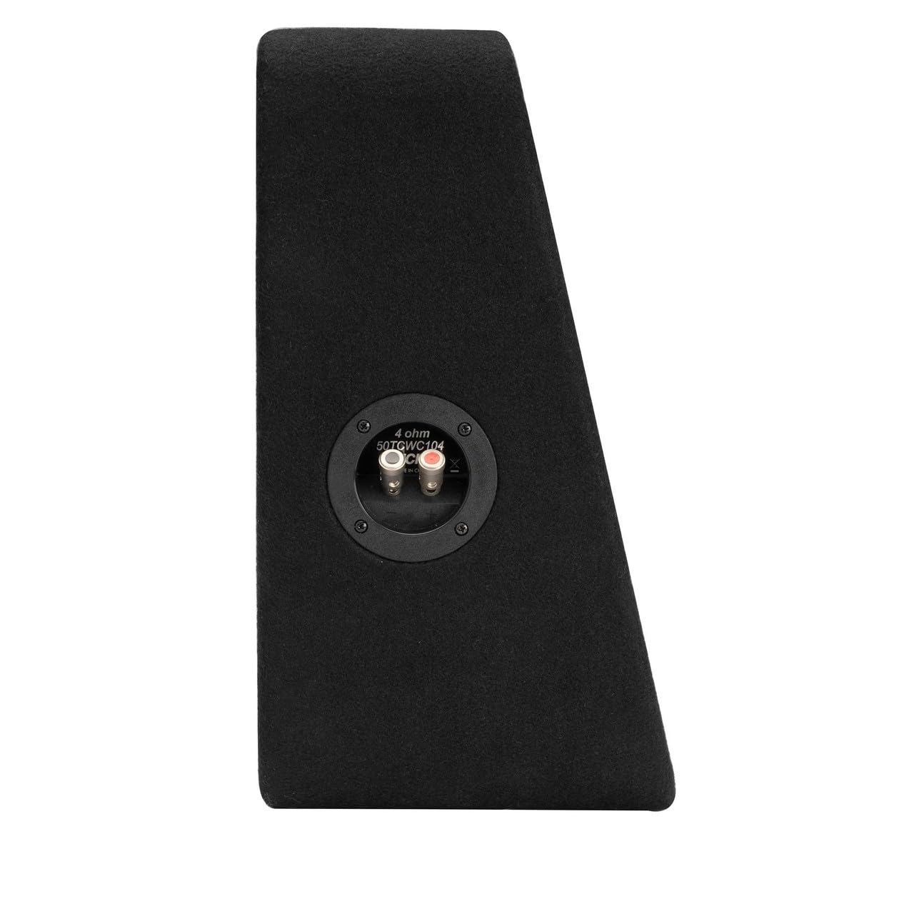 Kicker Tcwc104 Compc 10'' Subwoofer In Thin Profile Enclosure 4 Ohm