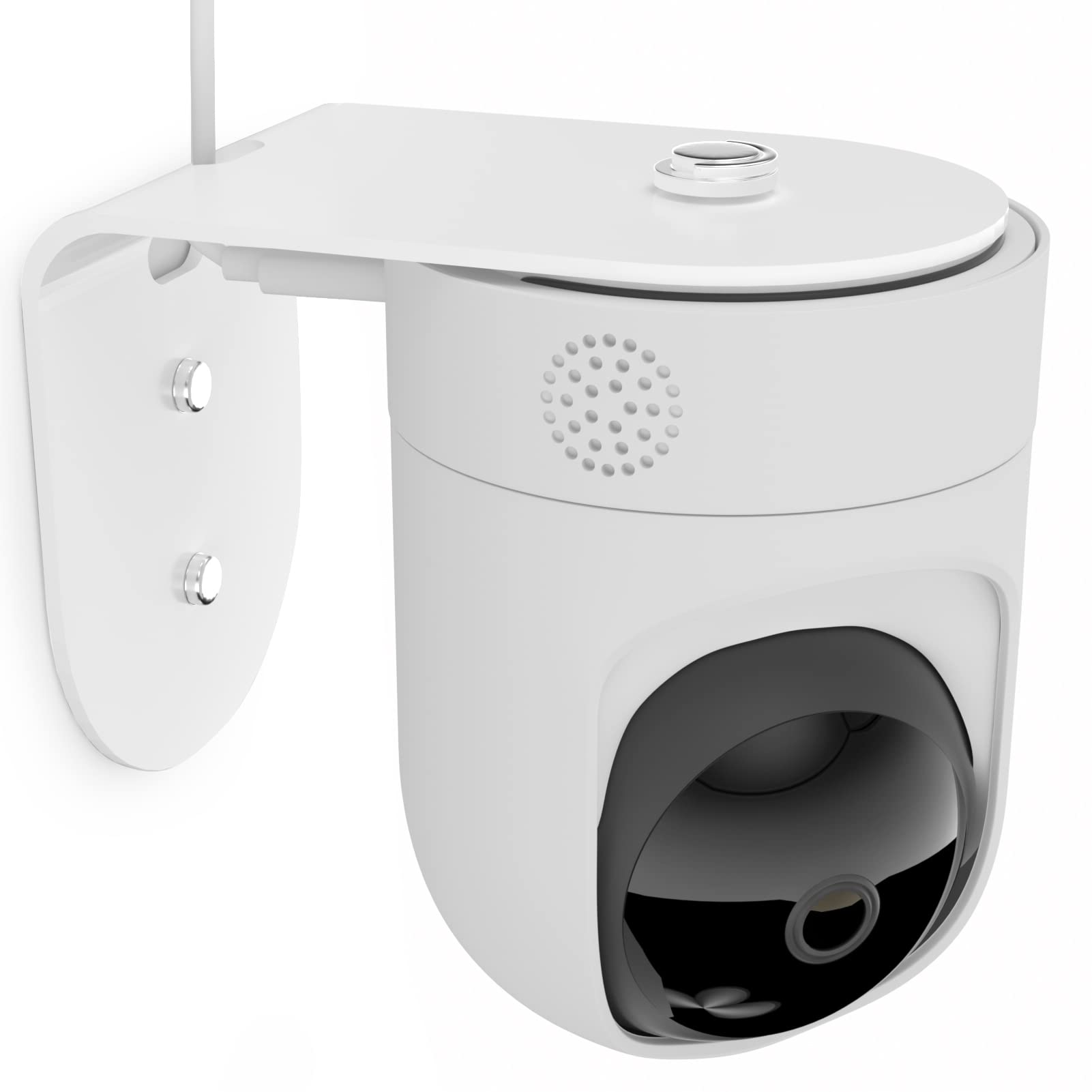 Teccle Metal Wall Mount For Eufy Security Solo Indoorcam P24, Provide Better Viewing Angles
