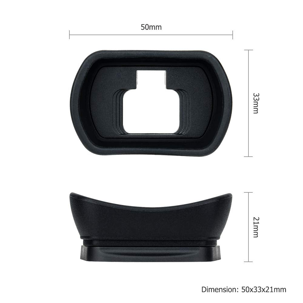 Soft Silicon Camera Evf Viewfinder Eyecup Eyepiece Eyeshade For Nikon Z6Iii Z6Ii Z7Ii Z6 Z7 Z5 Replaces Nikon Dk 29 Eye Cup Prot
