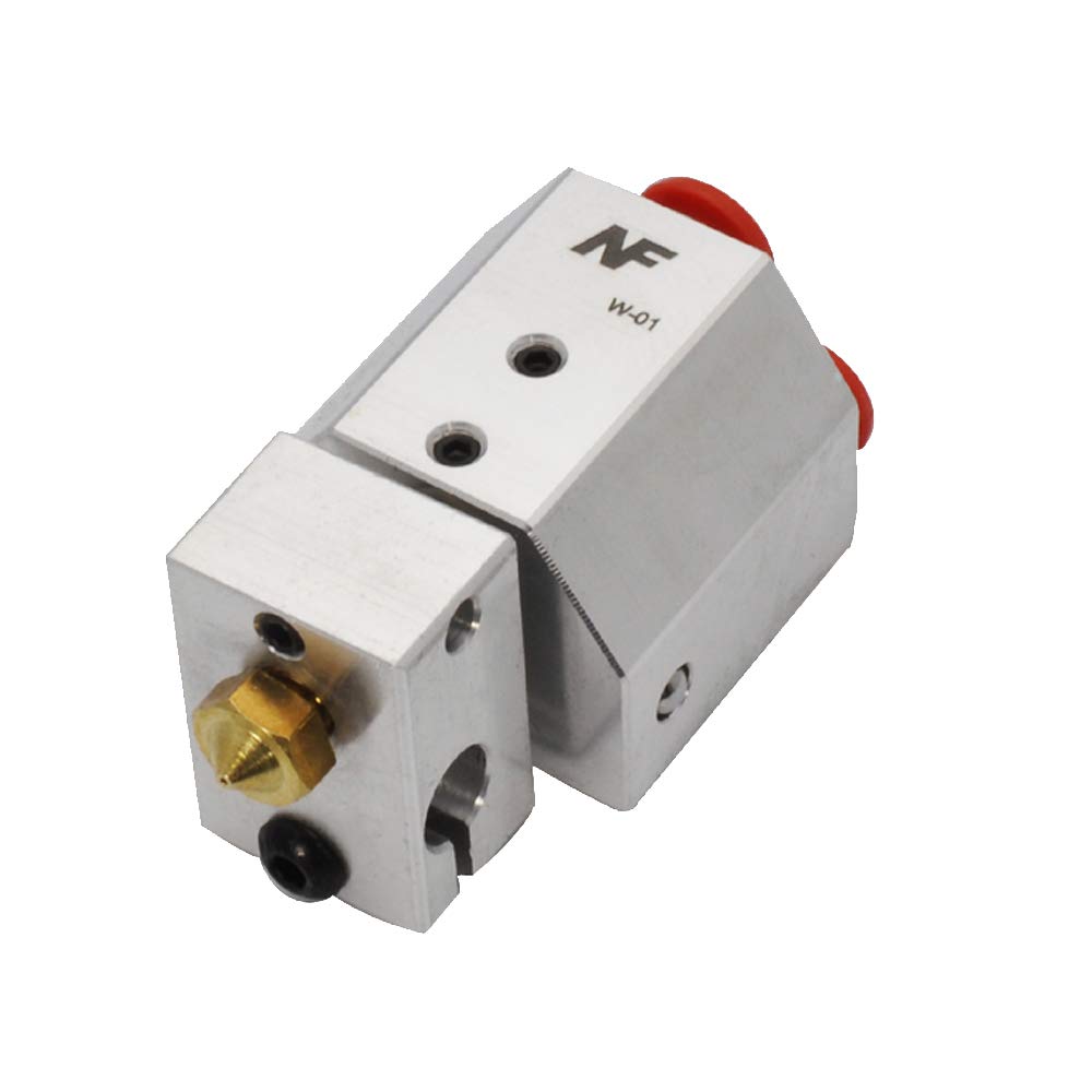 3D Printer All Metal Water Cooled Hotend Bowden Fed Liquid Cooling Hot End, For Titan Aqua Water Cooling, For High Temperature 3