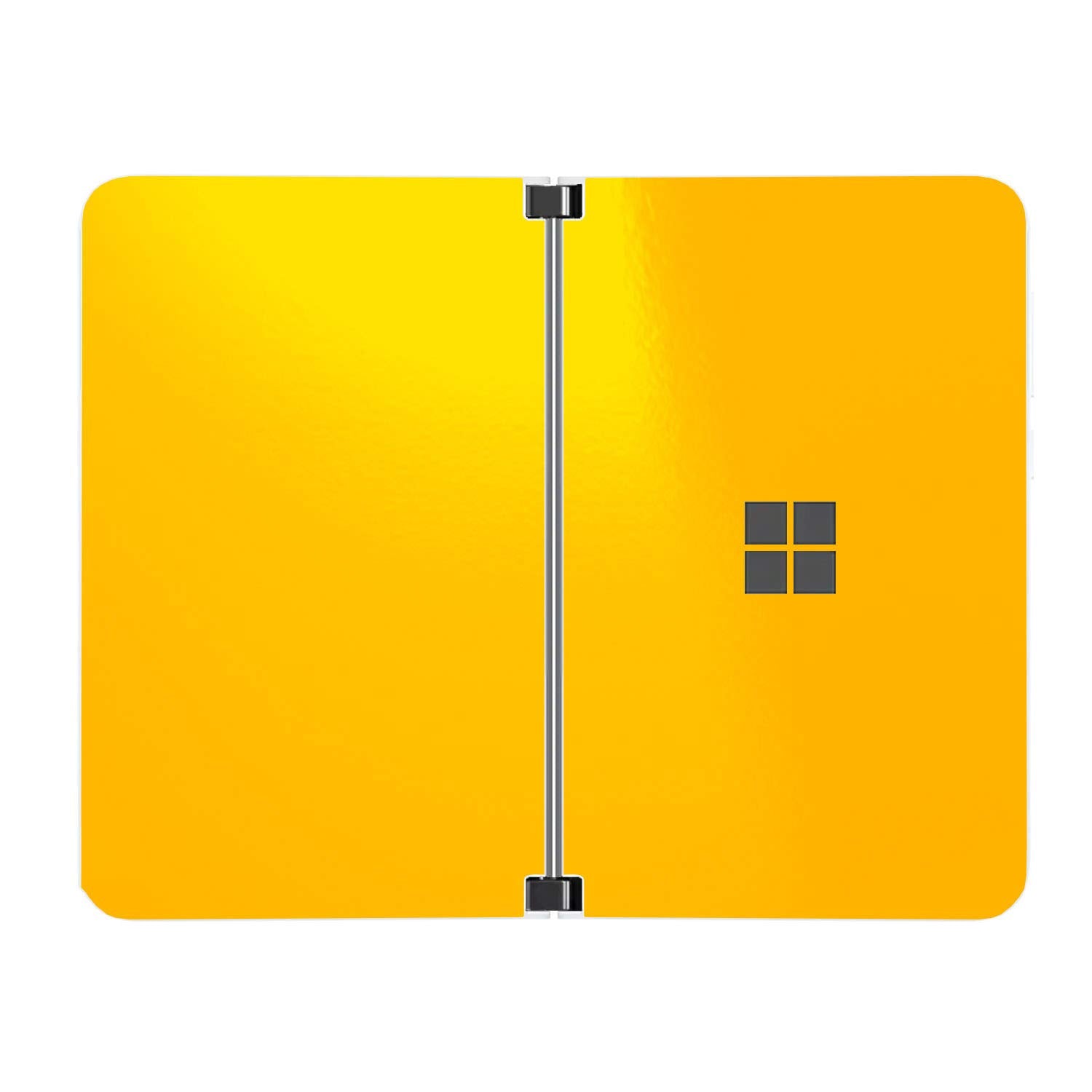Sopiguard Sticker For Surface Duo Phone Edge To Edge Precision Vinyl Skin Wrap (Gloss Yellow)