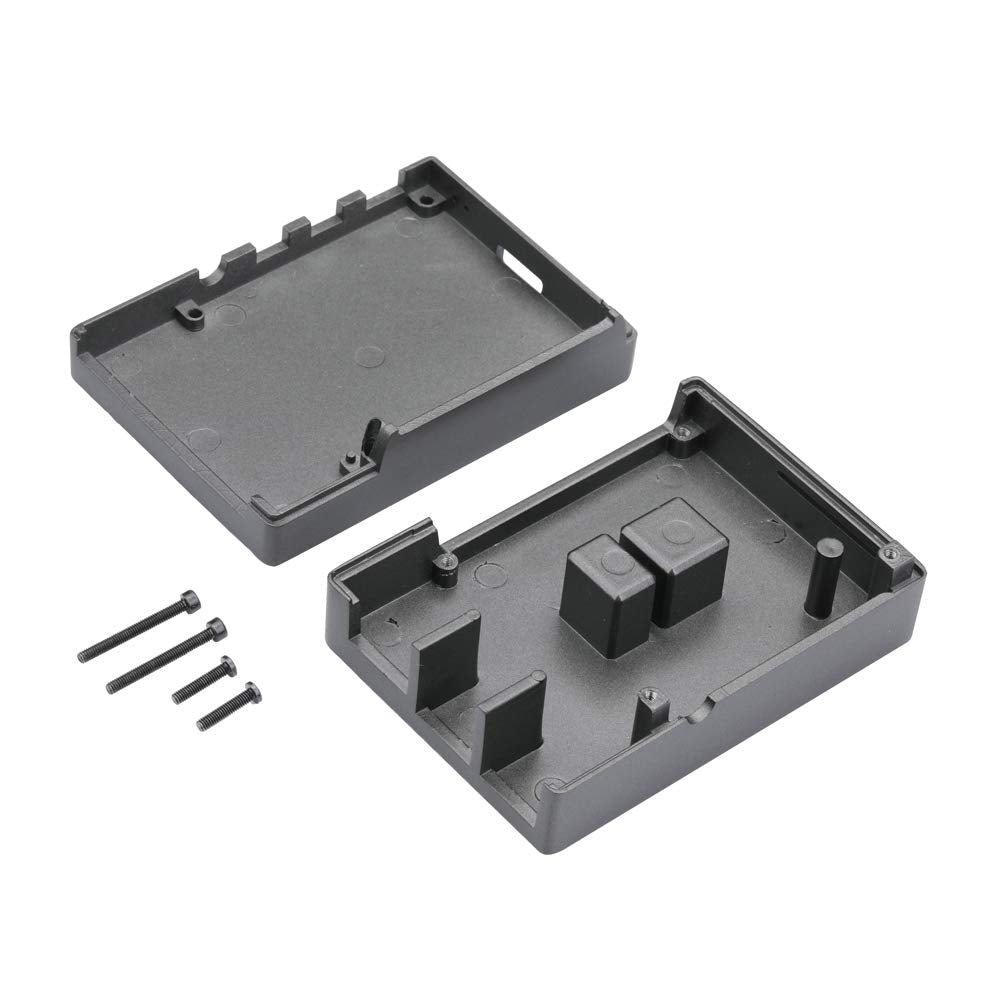 Raspberry Pi 4 Aluminum Case Rpi 4B Shell Metal Box Grey Enclosure For Rpi 4 Model B Only (Grey)