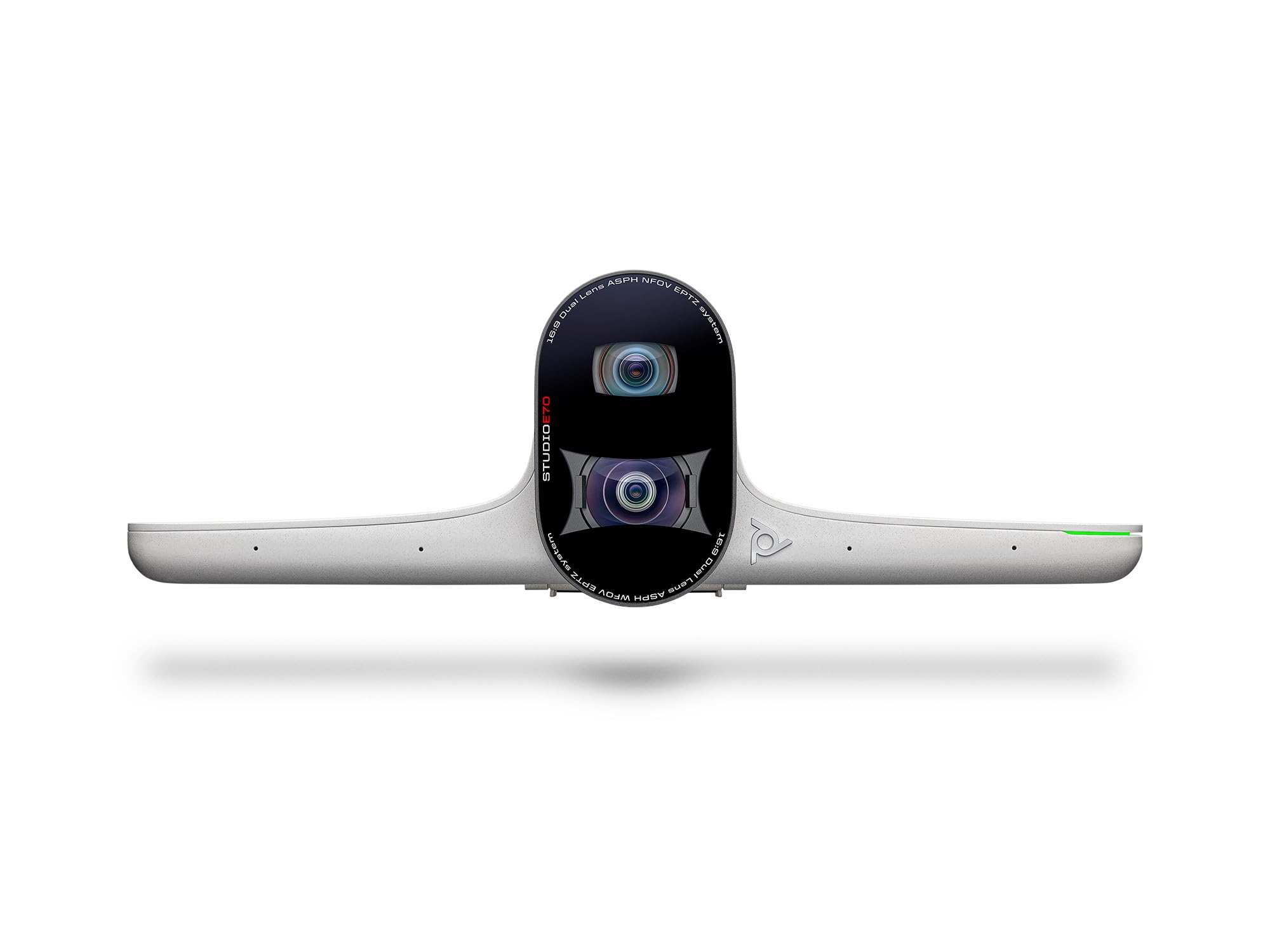 Poly - Studio E70 Intelligent Camera for Large Conference Rooms (Plantronics + Polycom) - Dual 4K Lenses, Speaker Tracking, & Gr