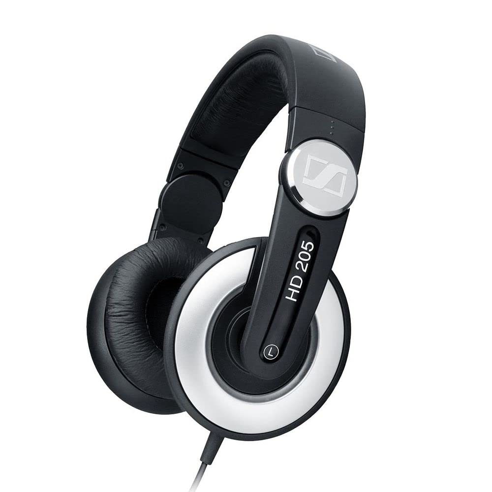 Sennheiser Hd 205-Ii Studio Grade Dj Headphones (Black/Grey)