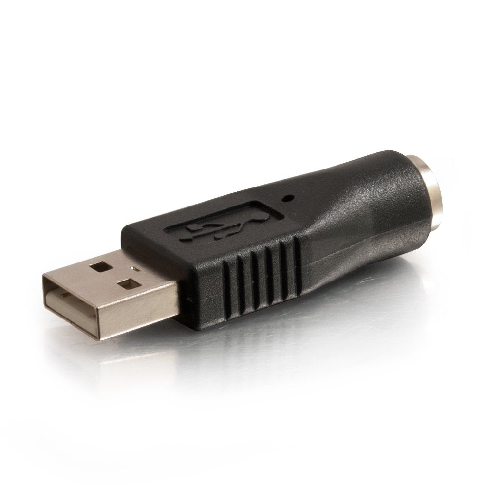 C2G 27277 Usb Male To Ps/2 Female Adapter, Black