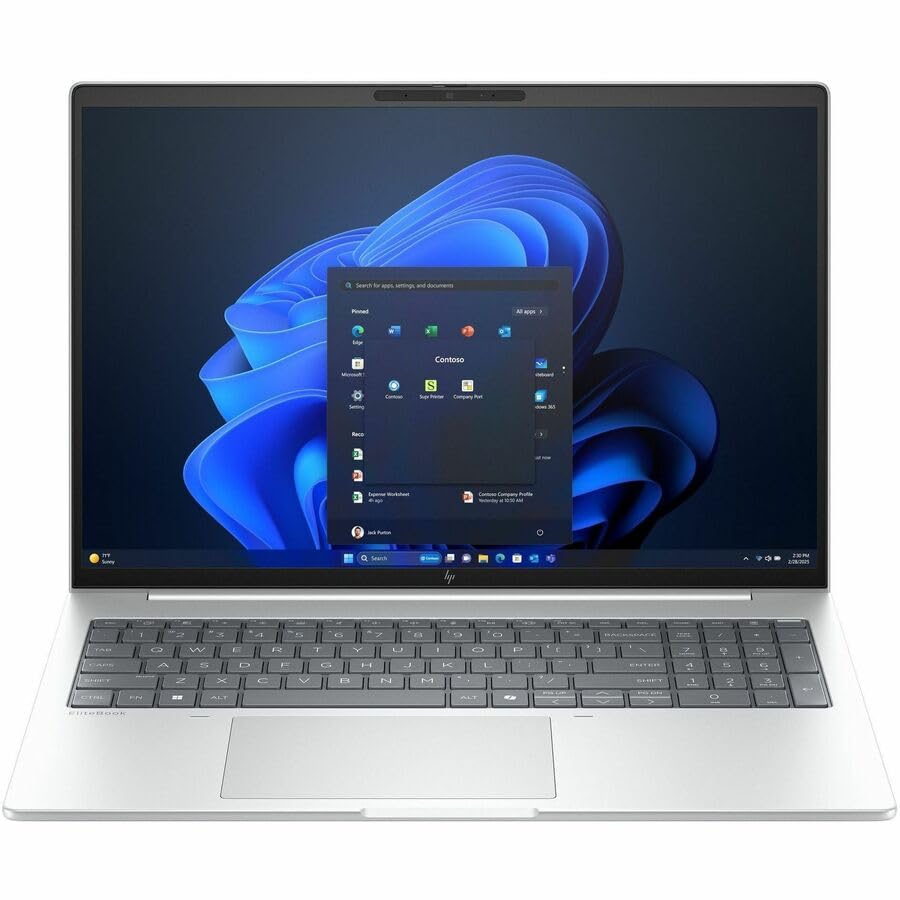 HP EliteBook 8 G1i 16 Touchscreen Notebook - WUXGA - 60 Hz - Intel Core Ultra 5 225U - 16 GB - 512 GB SSD - English Keyboard - G