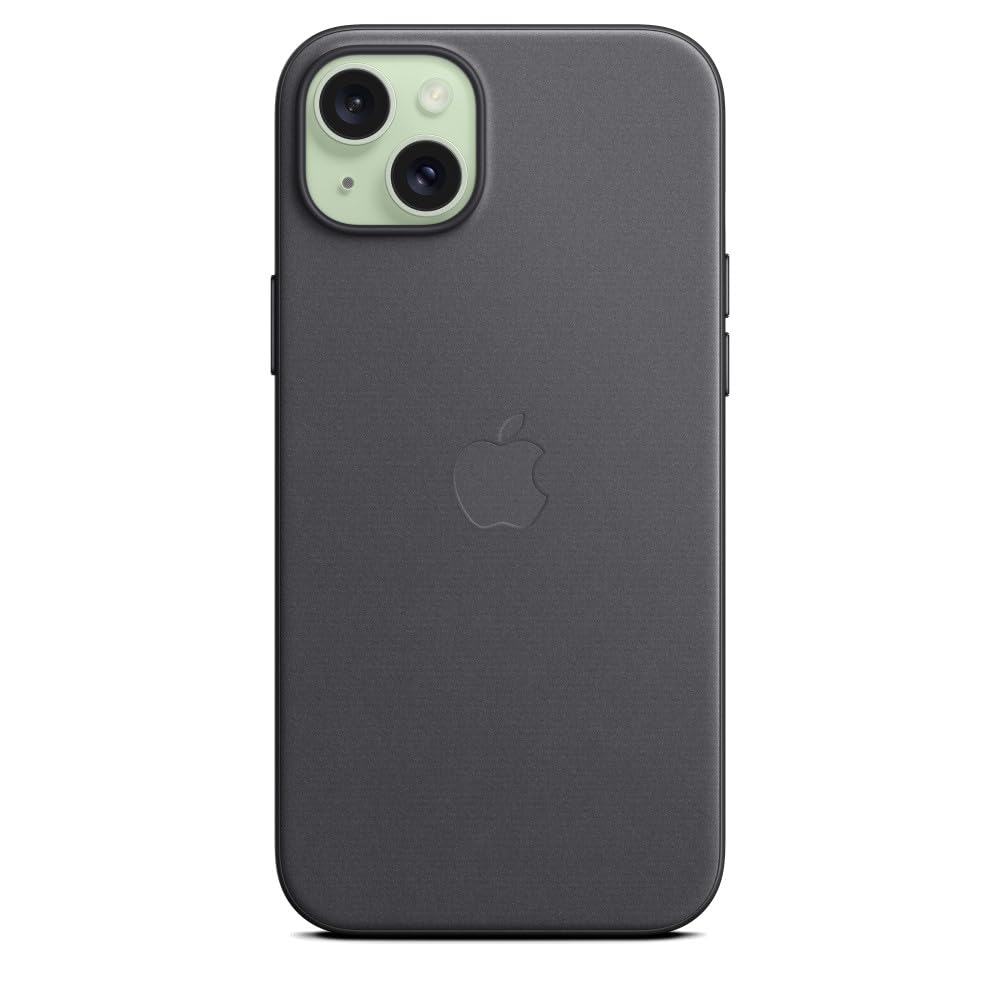 Apple Iphone 15 Plus Finewoven Case With Magsafe   Black