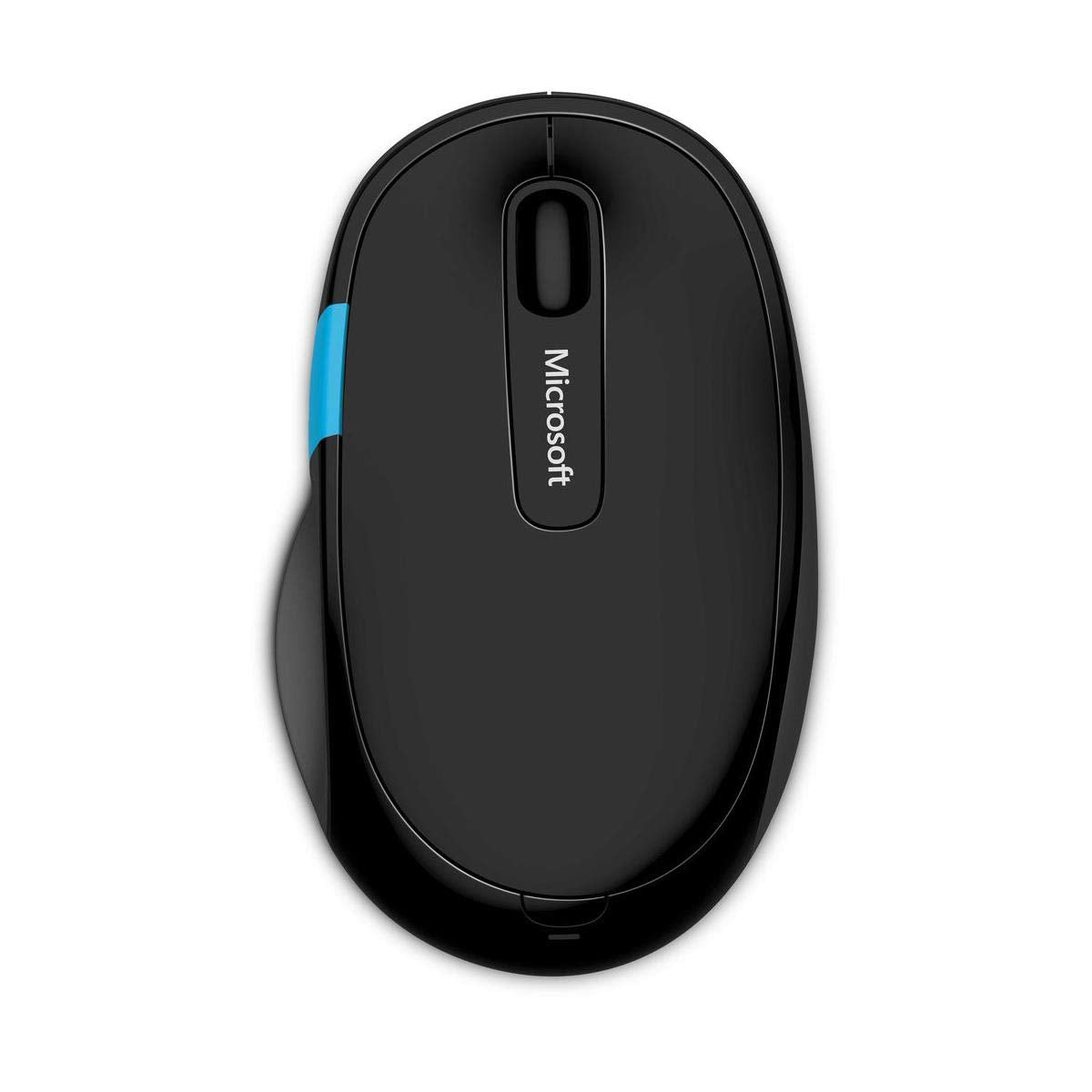 Microsoft Sculpt Comfort Mouse - Black. Comfortable Design, Customizable Windows Touch Tab, 4-Way Scrolling,Bluetooth Mouse For