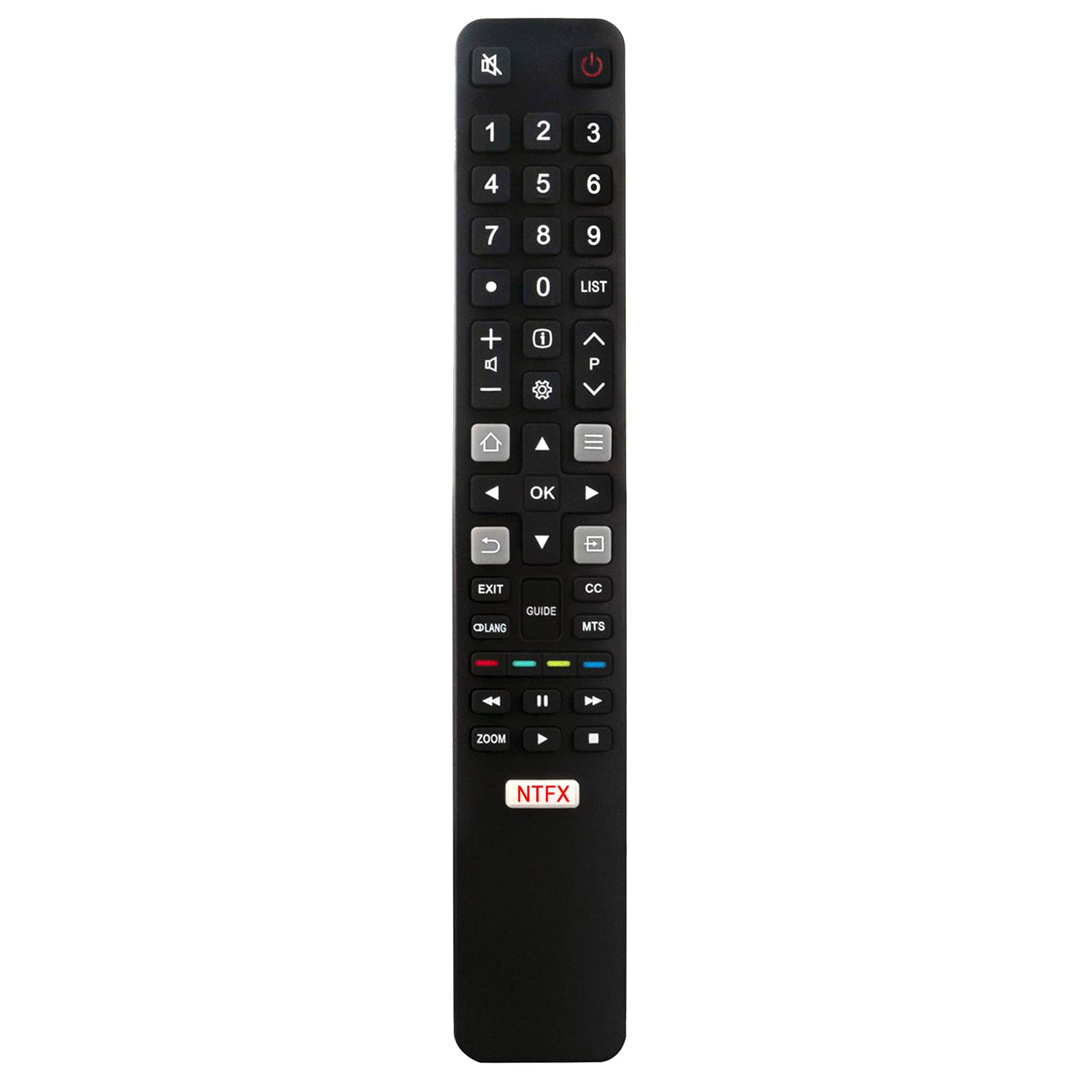 VINABTY RC802N YLI2 Replaced Remote fit for TCL Full HD Smart LED TV L49S62 49P32CFSA 49C2US 55C2US 50P20US 55P20US 60P20US 65P2