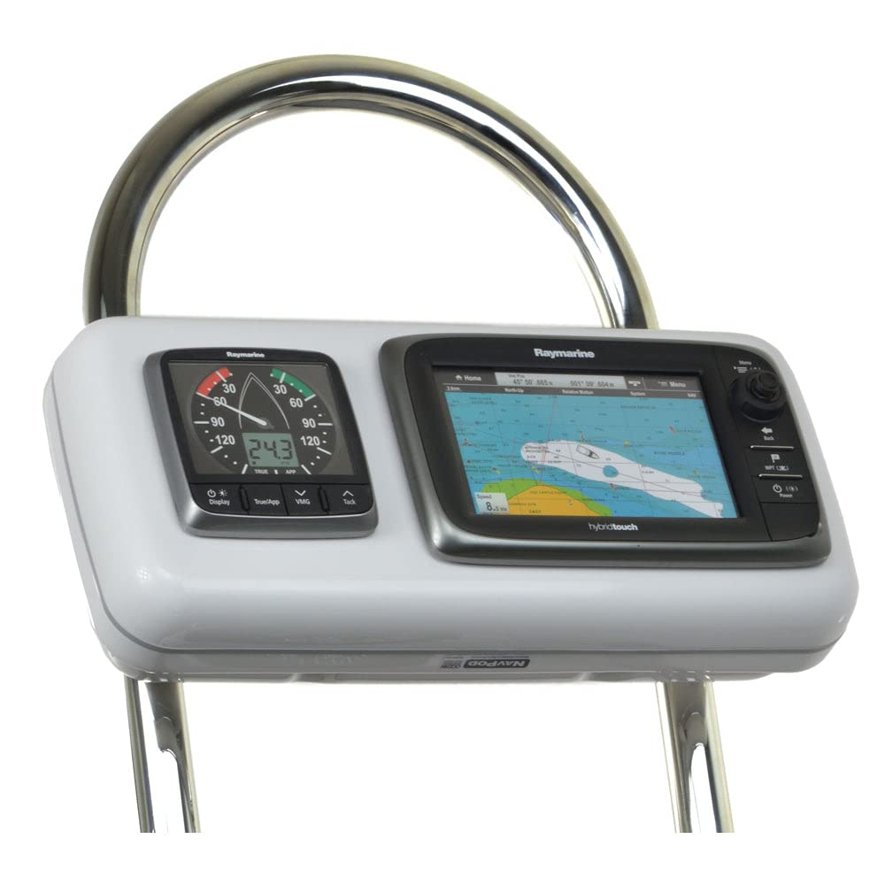 Navpod Gp2512 Systempod Pre-Cut For Raymarine E7/E7D And 1 Inst. (3.6'' Hole) For 12'' Wide Guard,WBEEAB00PZXQ5SS