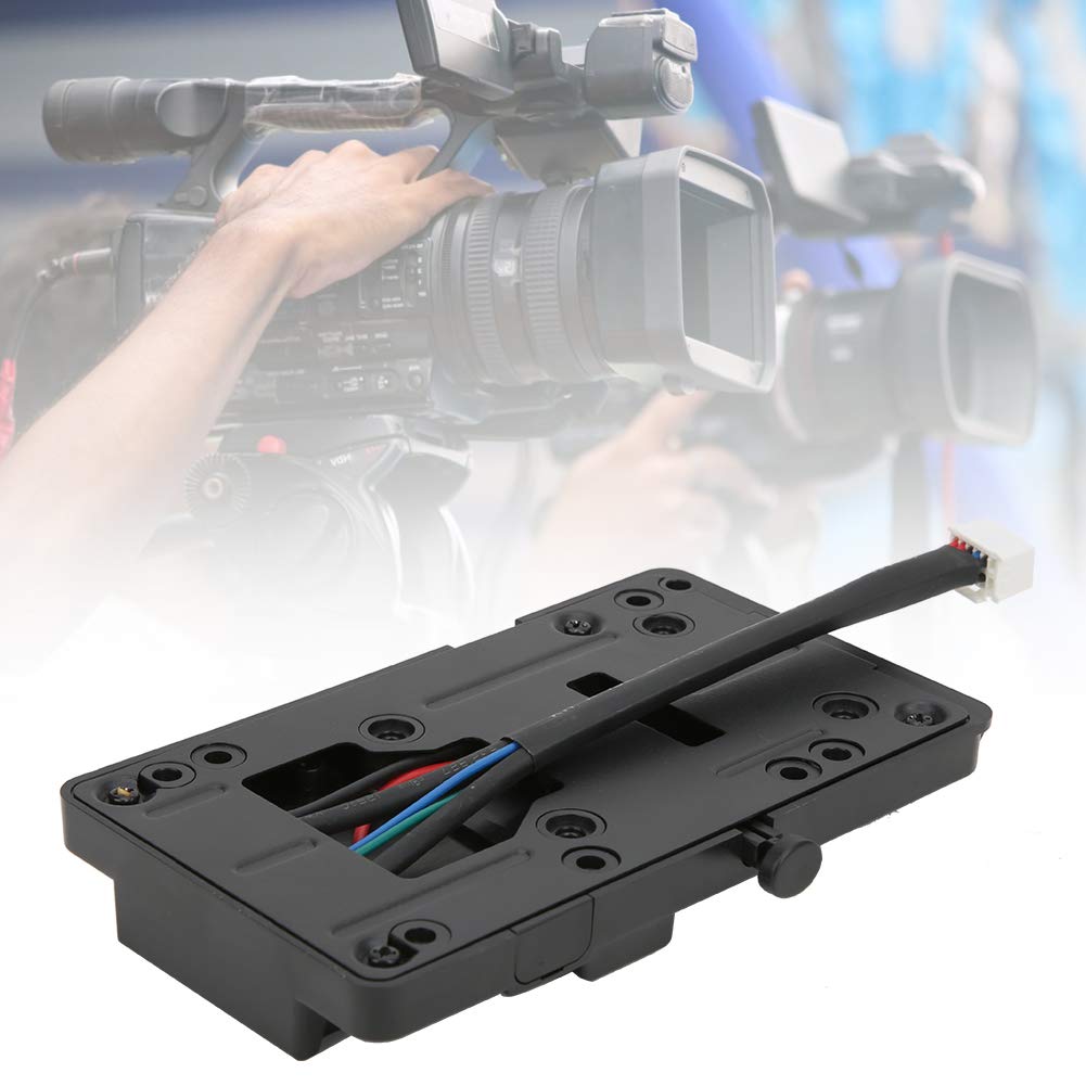 V Mount V Lock Battery Plate D Tap Power Supply System For Blackmagic Ursa Min Pro 4K, 4.6K