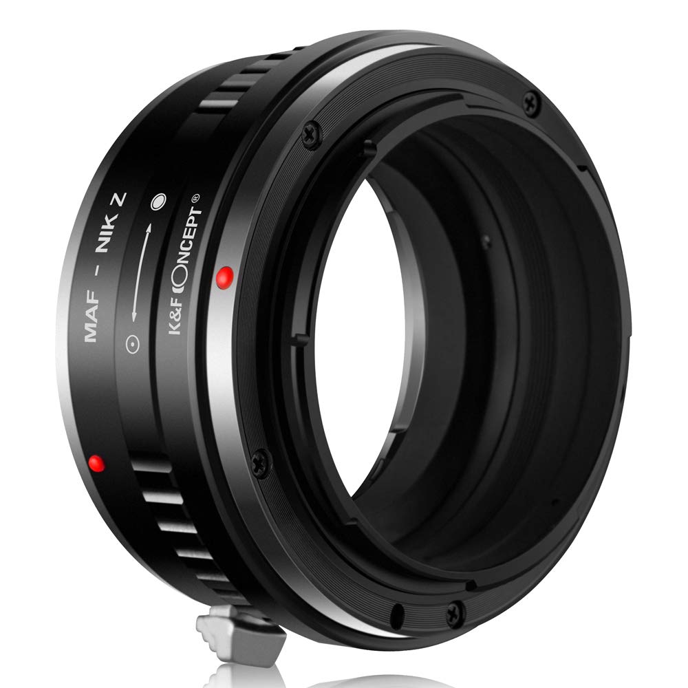 K&F Concept Lens Mount Adapter For Minolta Ma Af Mount Lens To Nikon Z6 Z7 Camera
