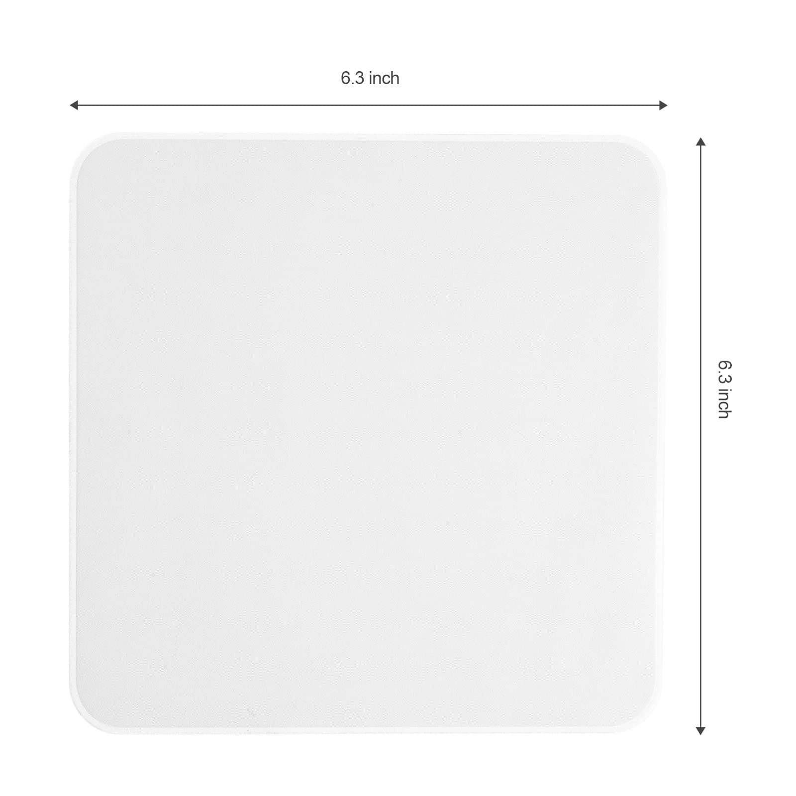 Aawipes Polishing Cloths Double Layer 5 Packs (6.3' X 6.3', White, 320 Gsm) Compatible With Apple Iphone, Ipad, Macbook, Iwatch, Soft & Nonabrasive Superfine Microfiber Cleaning Cloths (X3602)