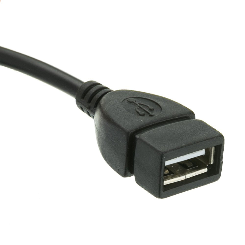 Cablewholesale Usb Otg Adapter, Male To Usb Type A Female, Usb On The Go