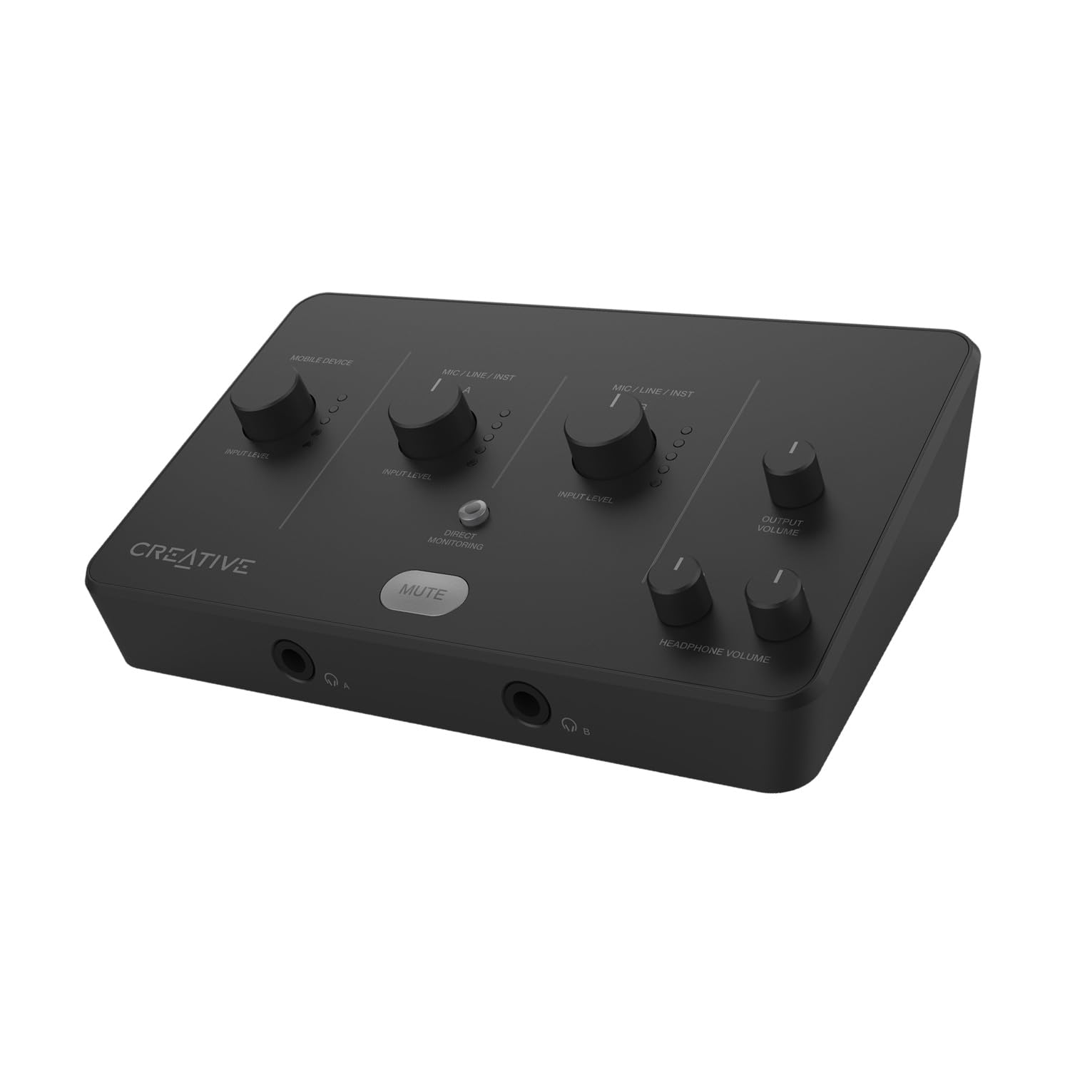 Creative Live! Audio A3 USB Audio Interface with High-Resolution Recording and Playback up to 24-bit 96kHz, with Zero-Latency Di