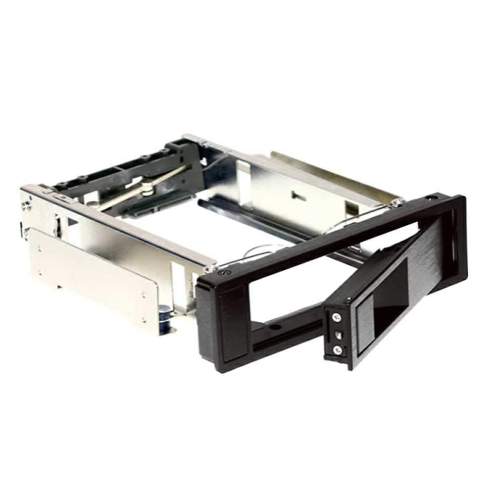 Seaocloud 5.25 Trayless Mobile Rack Cd Rom 3.5 Inch Internal Sata Hard Drive Adapter
