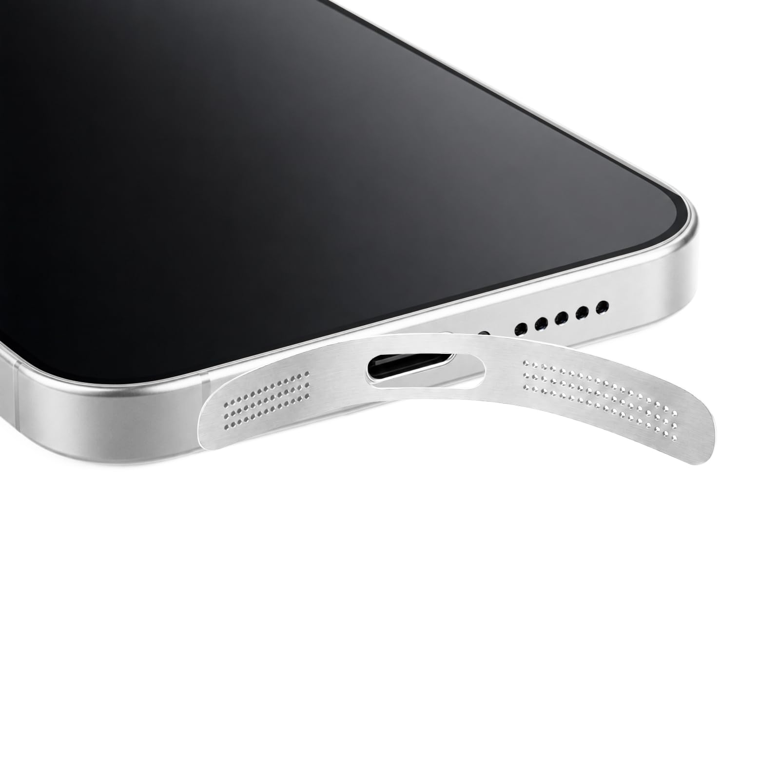 MysticHome for iPhone 15/16/17 Accessories, 5 PCS Cell Phone Speaker AntiDust Plugs, USB C Dust Plug, Compatible with iPhone 15