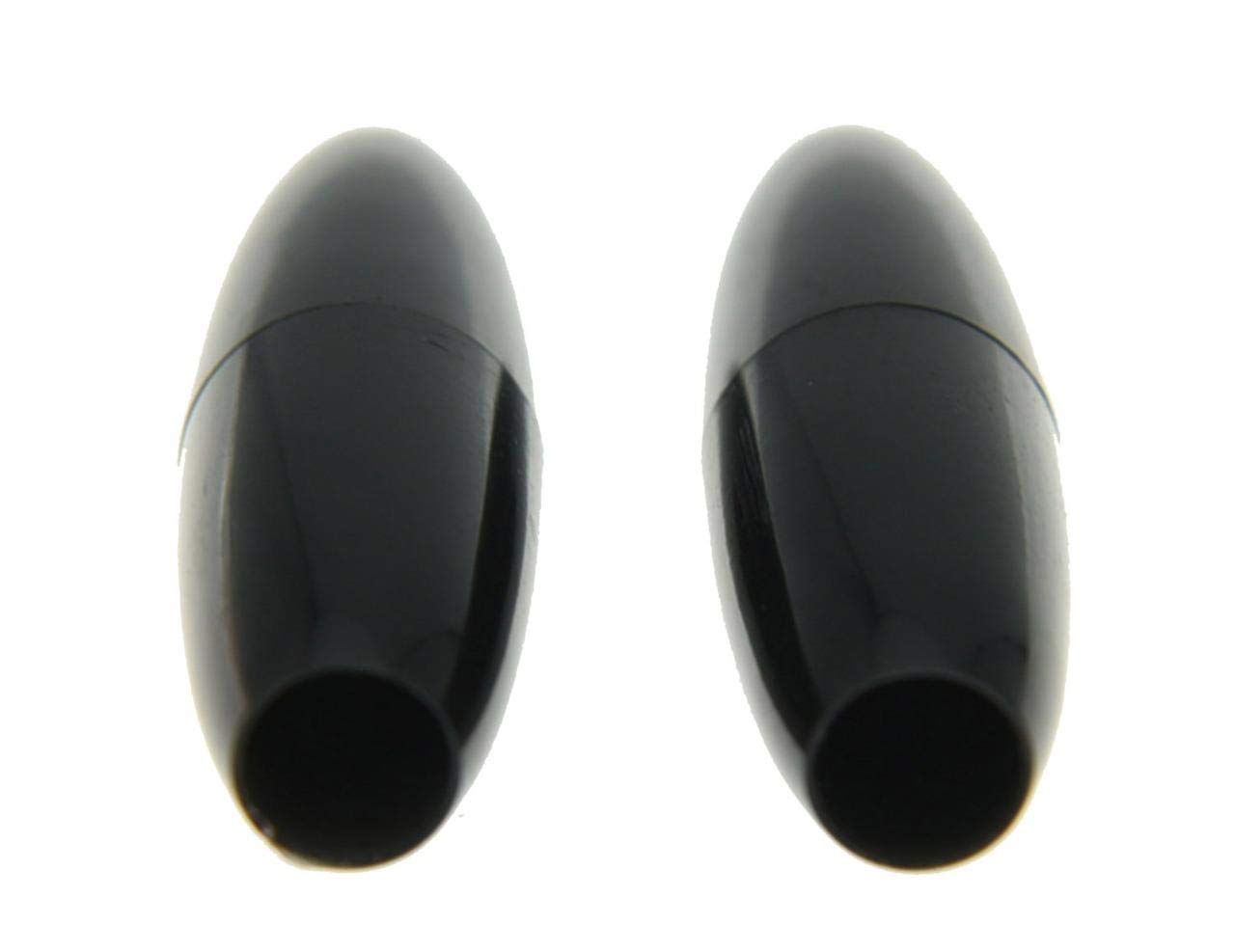 Kaish 2Pcs Black 5Mm St Strat Guitar Tremolo Trem Arm Tip Whammy Bar Cap For Stratocaster