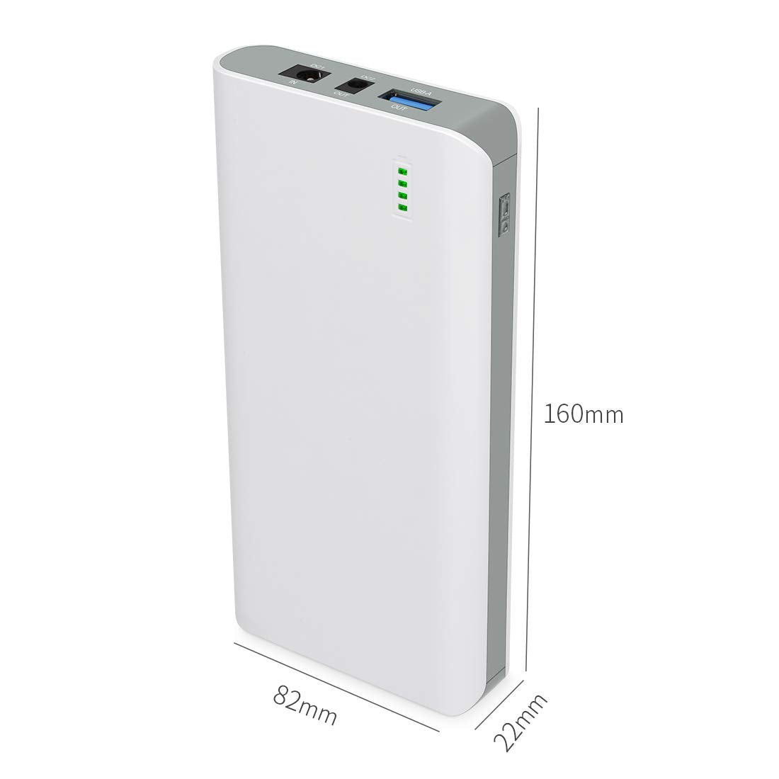 Talentcell NB7101 Lithium Ion Battery Pack, 17500mAh Power Bank with DC 24/19/5V Output for Laptops, Smartphones, Cameras - Portable Battery