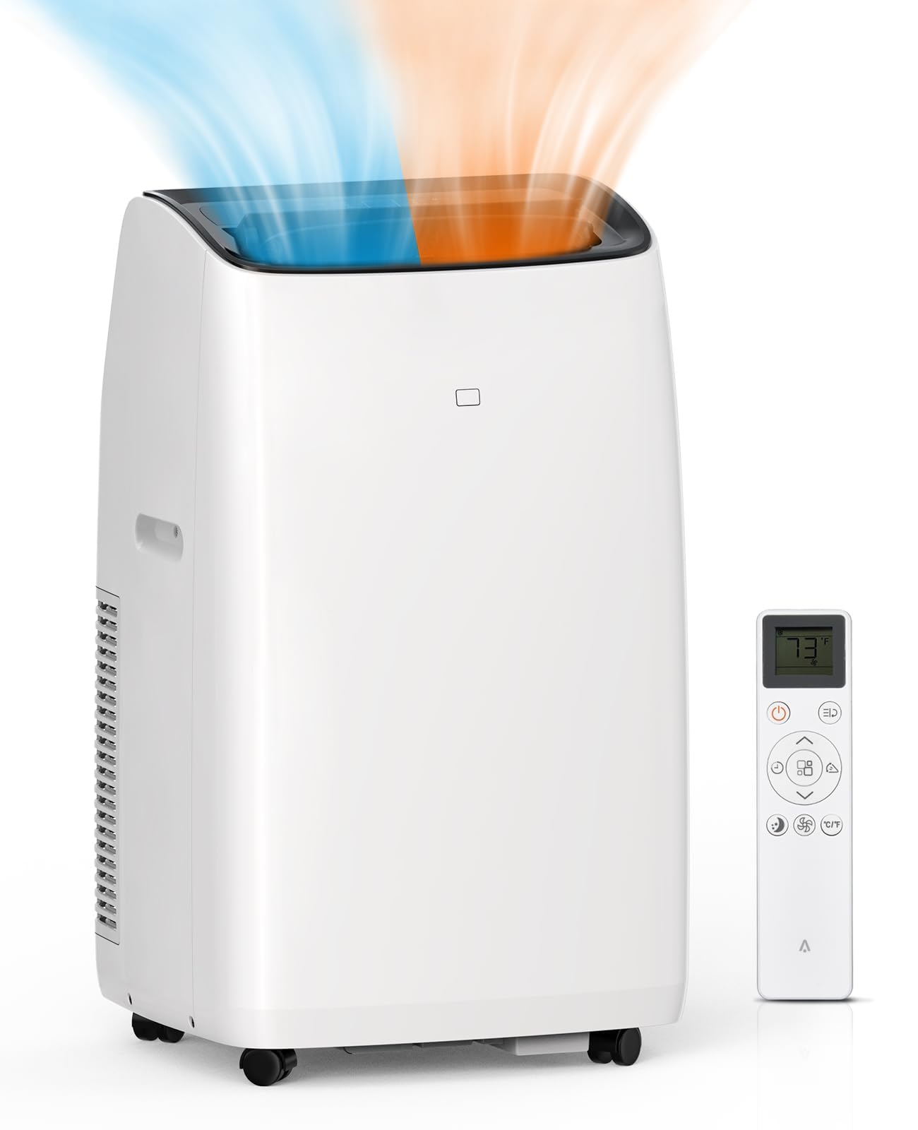 Portable Air Conditioners, 14000 BTU Air Conditioner for Rooms Up to 750 Sq.Ft, AC Unit with Heat, Sleep Mode, Dehumidifier, Fan