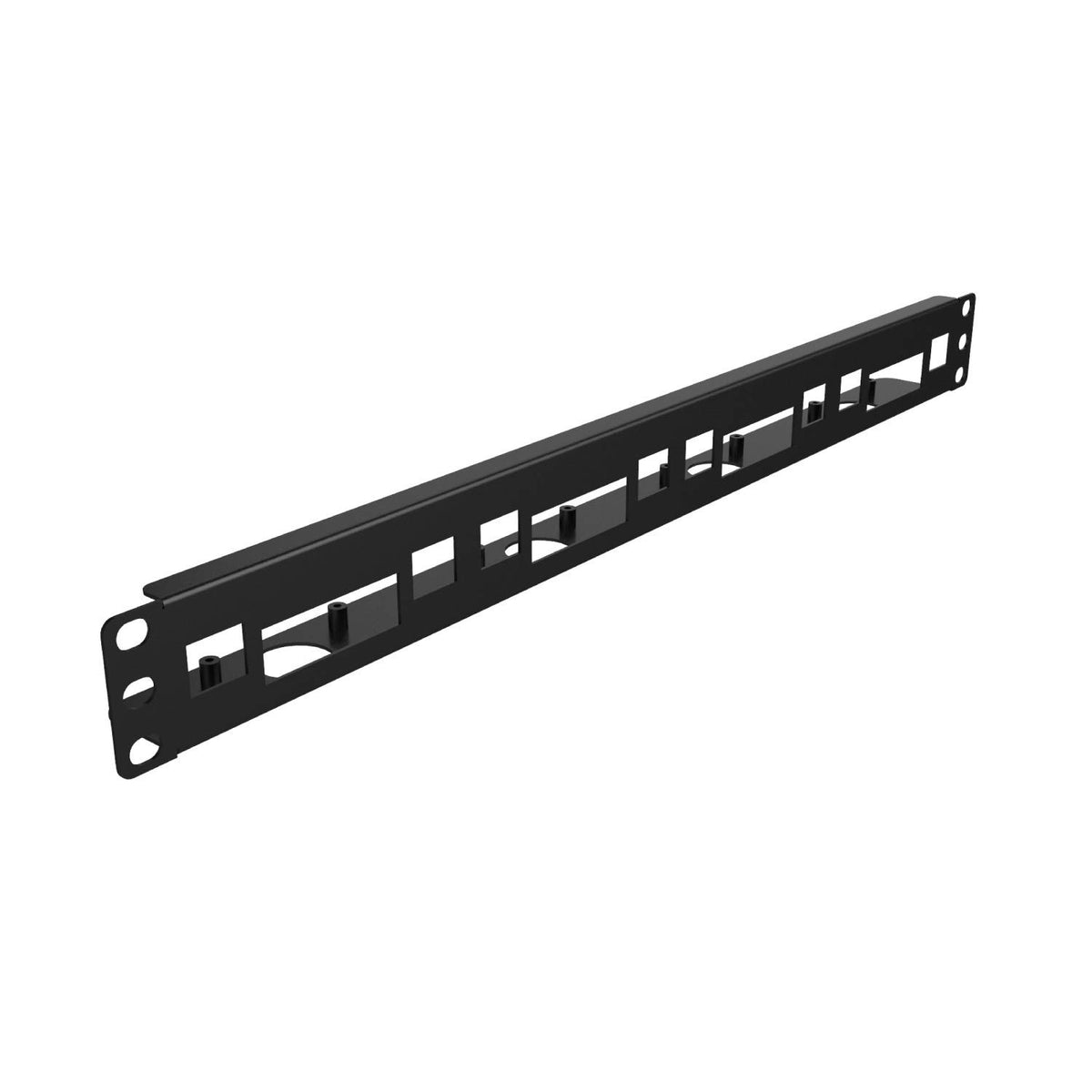 Uctronics 1U Rack For Raspberry Pi, 19'' Rackmount Supports 1-4 Units Of All Raspberry Pi 5/4B/3B/B+ Models