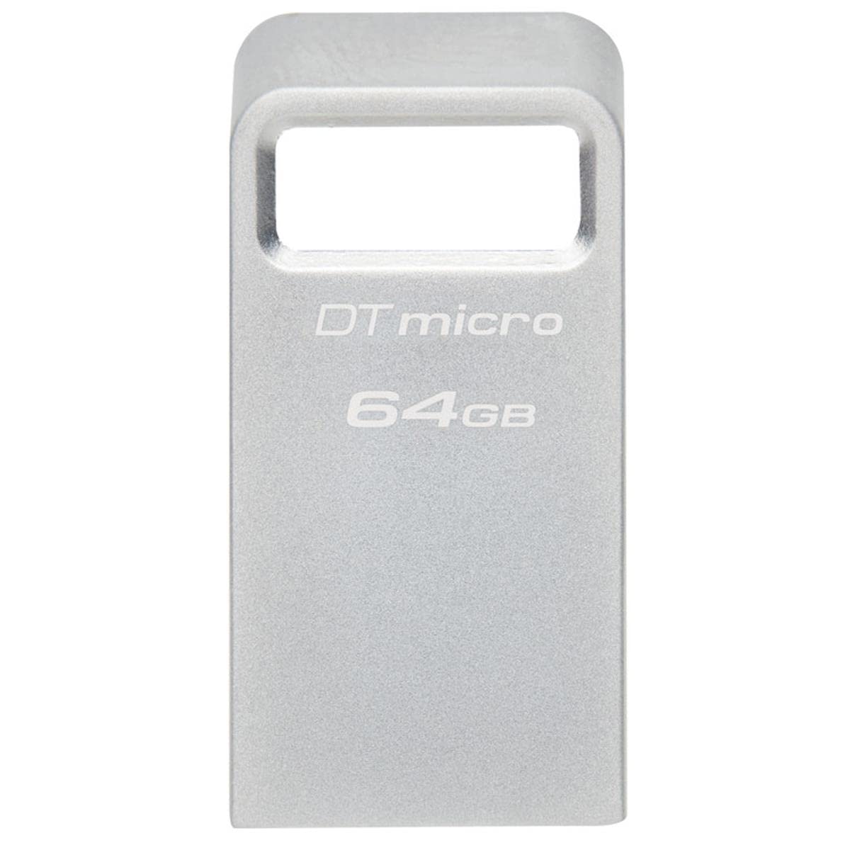 Kingston Datatraveler Micro 64Gb Usb Flash Drive | Ultra-Small Premium Metal Design | Usb 3.2 Gen 1 | Speeds Up To 200Mb/S | Dtm