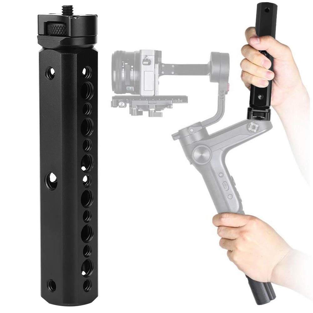 Oumij Handle Gimbal Grip for Zhiyun Weebill Lab Stabilizer with 1/4 and 3/8 Screw Holes
