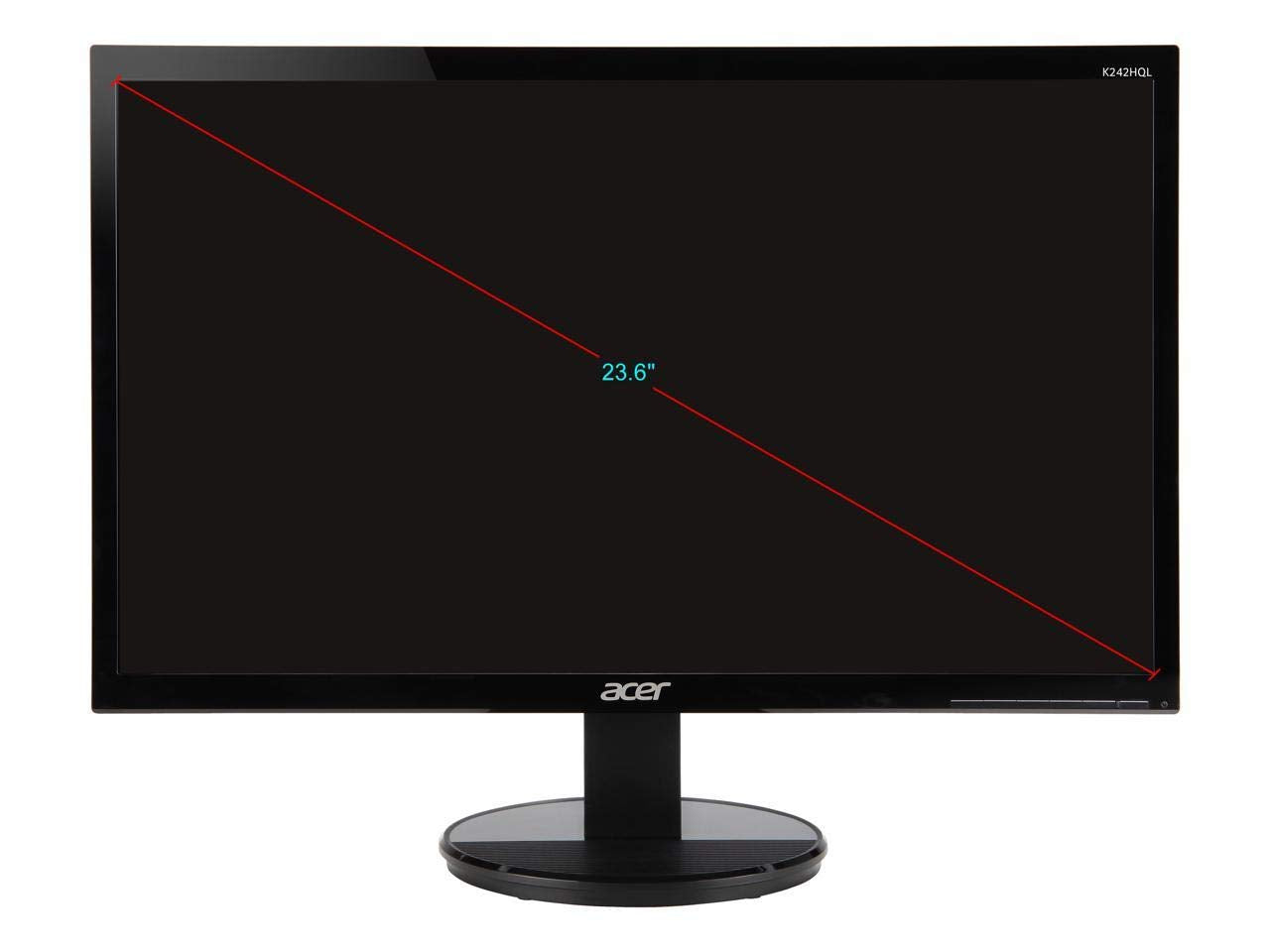 Acer K242Hql Bid 23.6    Full Hd (1920 X 1080) Va Monitor | 60Hz Refresh Rate | 5Ms Response Time | For Work Or Home (Hdmi Port