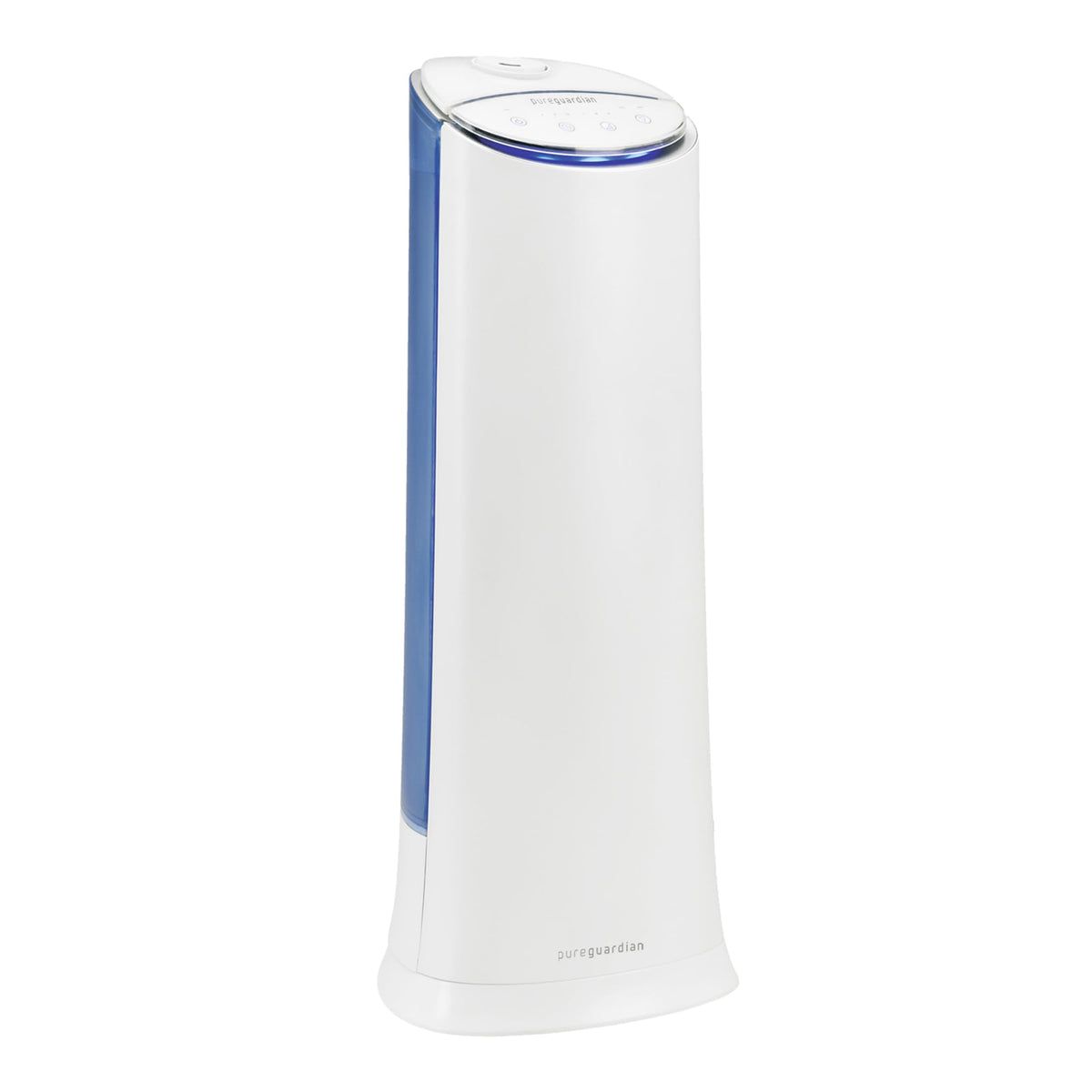Pureguardian 7.4L Output Per Day Ultrasonic Warm And Cool Mist Humidifier Tower With Aroma Tray For Essential Oils, 100 Hour Per