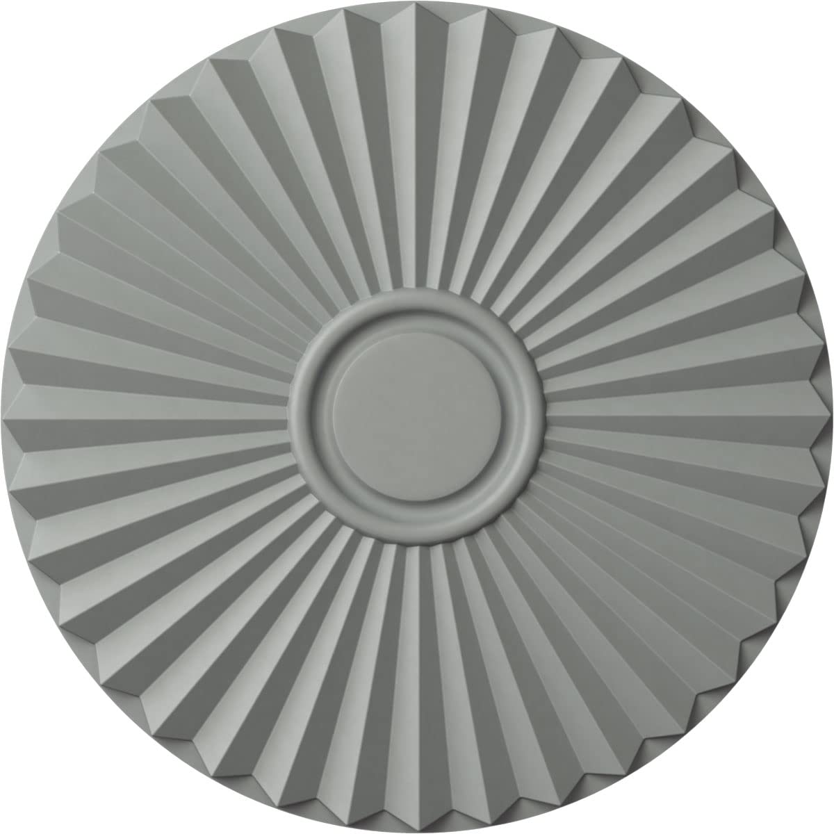 Ekena Millwork Cm20Sh Shakuras Ceiling Medallion, 19 3/4''Od X 1 3/8''P (For Canopies Up To 5''), Factory Primed