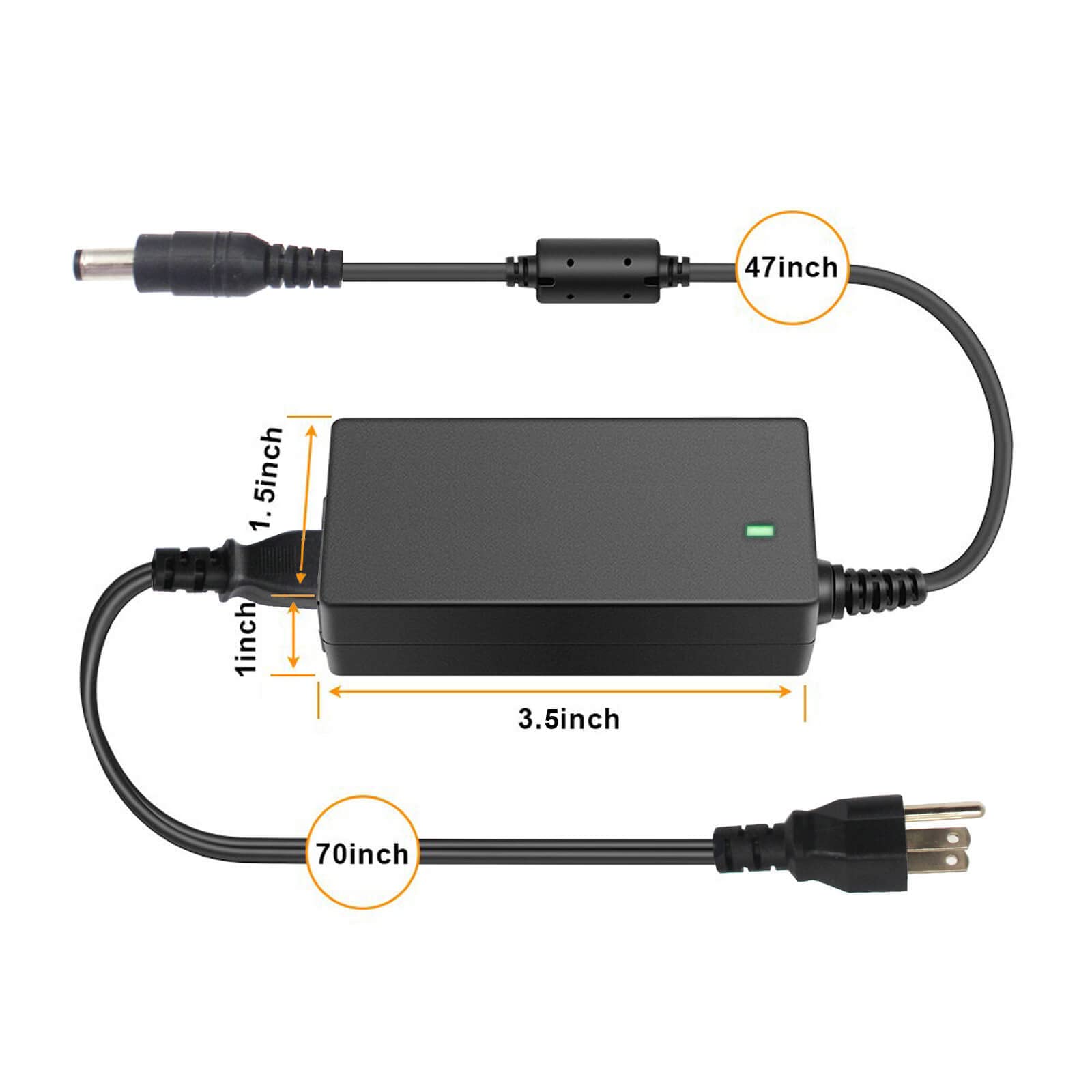 45W Ac Adapter Charger For Dell Inspiron 13 7000 15 5000 15 3000 5100 Series 5559 5558 5755 5758 3552 5378 7378 5570 La45Nm140 Ha45Nm140 0Ytfjc 0Kxttw 0Cdf57 P58F P32E P97F Xps 13 Power Supply Cord