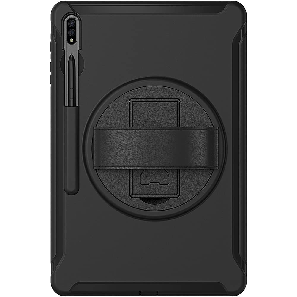 Saharacase Protection Hand Strap Series Case Cover For Samsung Galaxy Tab S8+ (2022) [Shockproof Bumper] Heavy Duty Rugged Prote