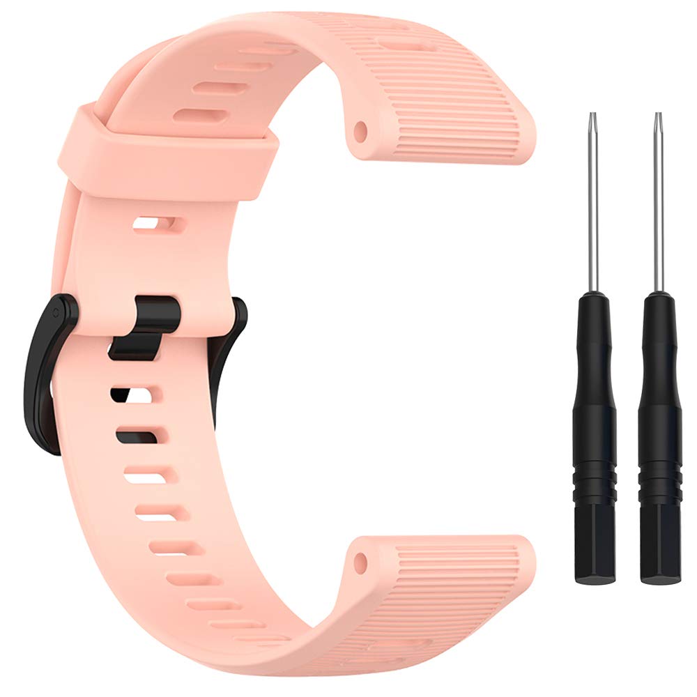 Band For Garmin Forerunner 945, Soft Silicone Replacement Watch Band Strap For Garmin Forerunner 935 Smart Watch (No Tracker)