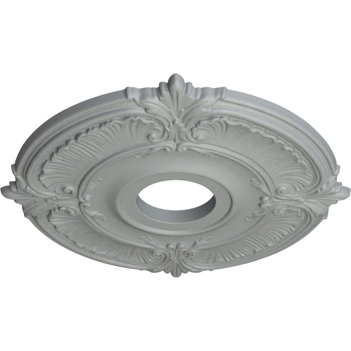 Ekena Millwork Cm18Atamf Attica Ceiling Medallion, 18''Od X 4''Id X 5/8''P (Fits Canopies Up To 5''), Hand Painted Americana